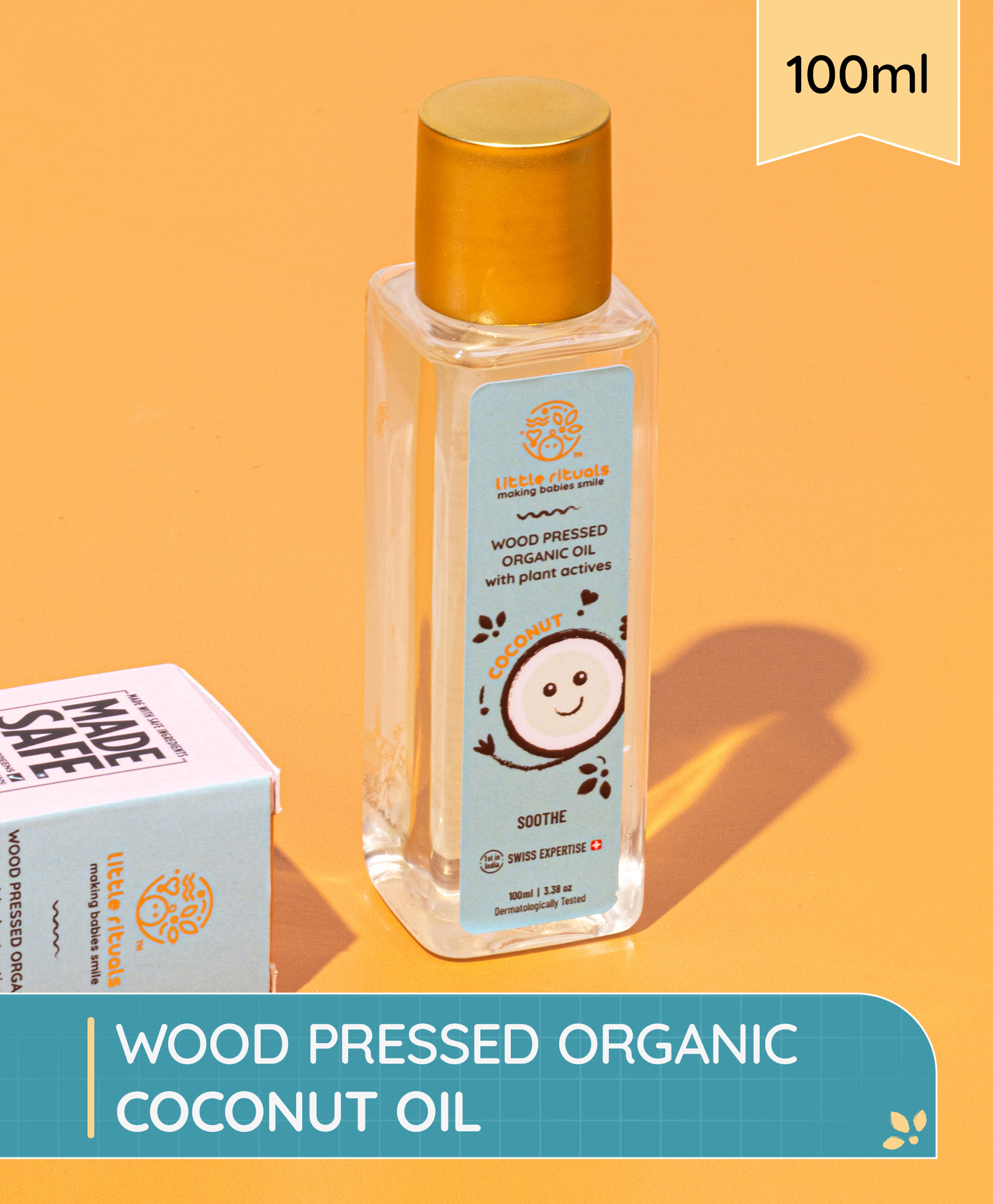 Little Rituals Ultra Premium Organic & Cold Pressed Massage Oil Virgin Coconut - 100 ml-picture-13