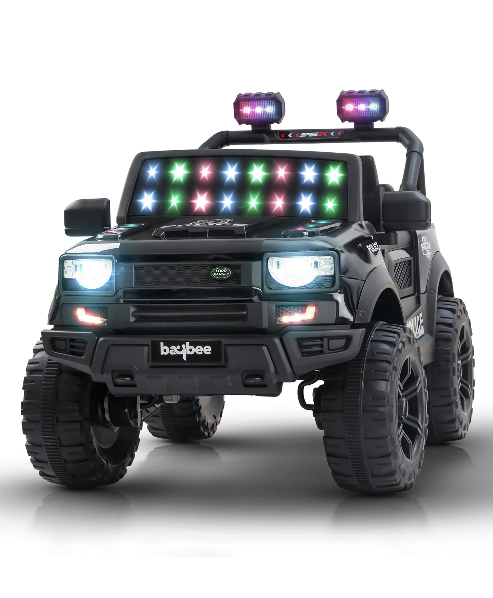 Baybee 4×4 Battery Operated Jeep for Kids, Ride on Toy Car with RGB Windshield Light & Music | Baby Big Battery Car | Electric Jeep Car for Kids to Drive 2 to 6 Years (Rover Pro, Rover Pro Black)-picture-23