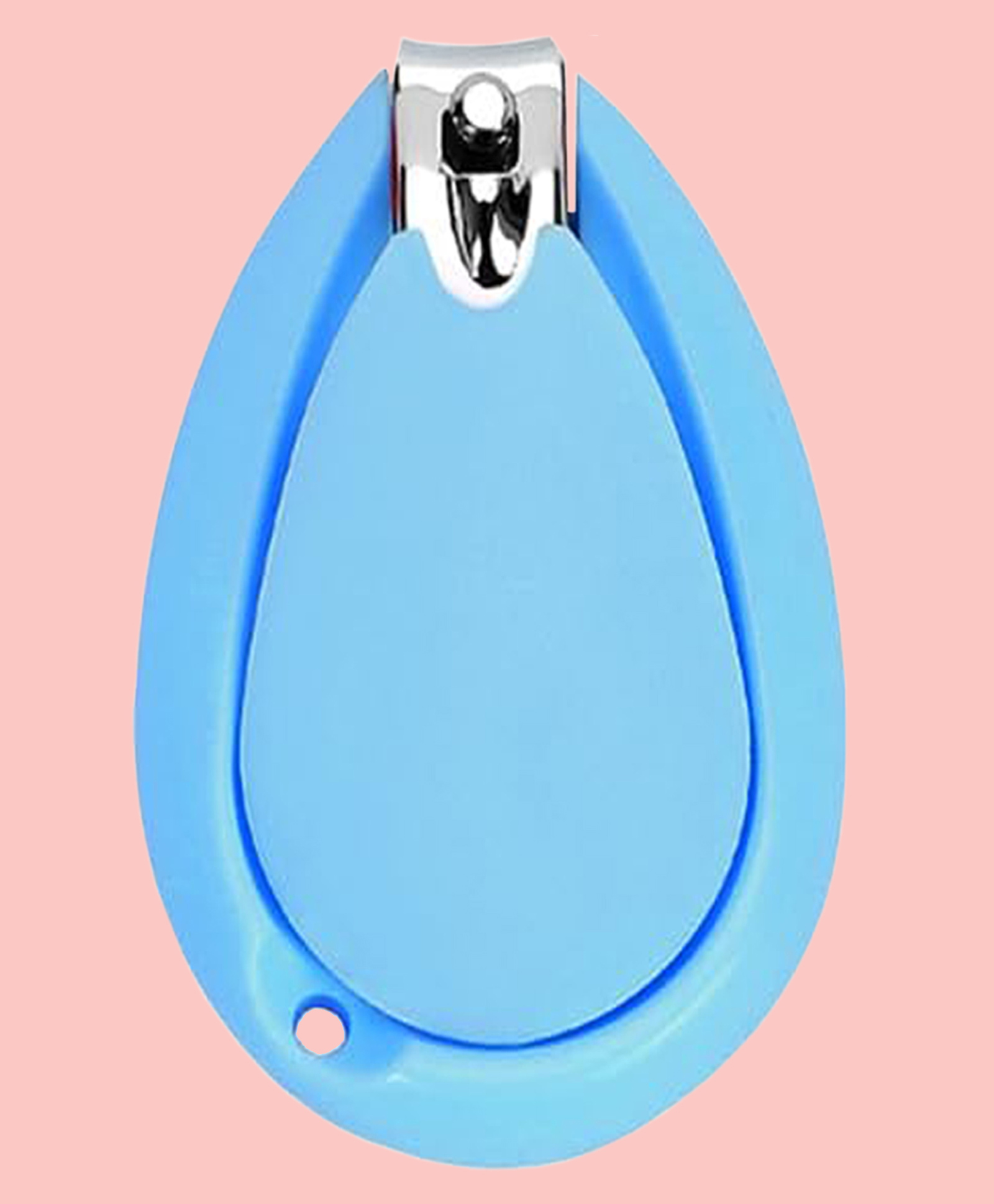 Joy Buzz Baby Essential Grooming Safety Nail Cutter Oval Clipper Pedicure Manicure Care For Babies BPA Free- (Blue)-Pack of 1-image-23