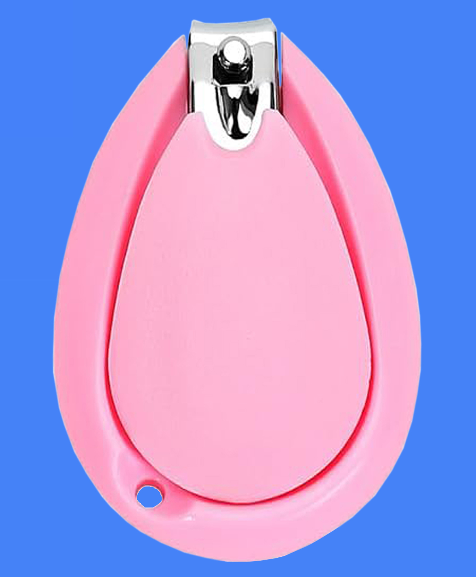 Joy Buzz Baby Essential Grooming Safety Nail Cutter Oval Clipper Pedicure Manicure Care For Babies BPA Free- (Pink)-Pack of 1-picture-45