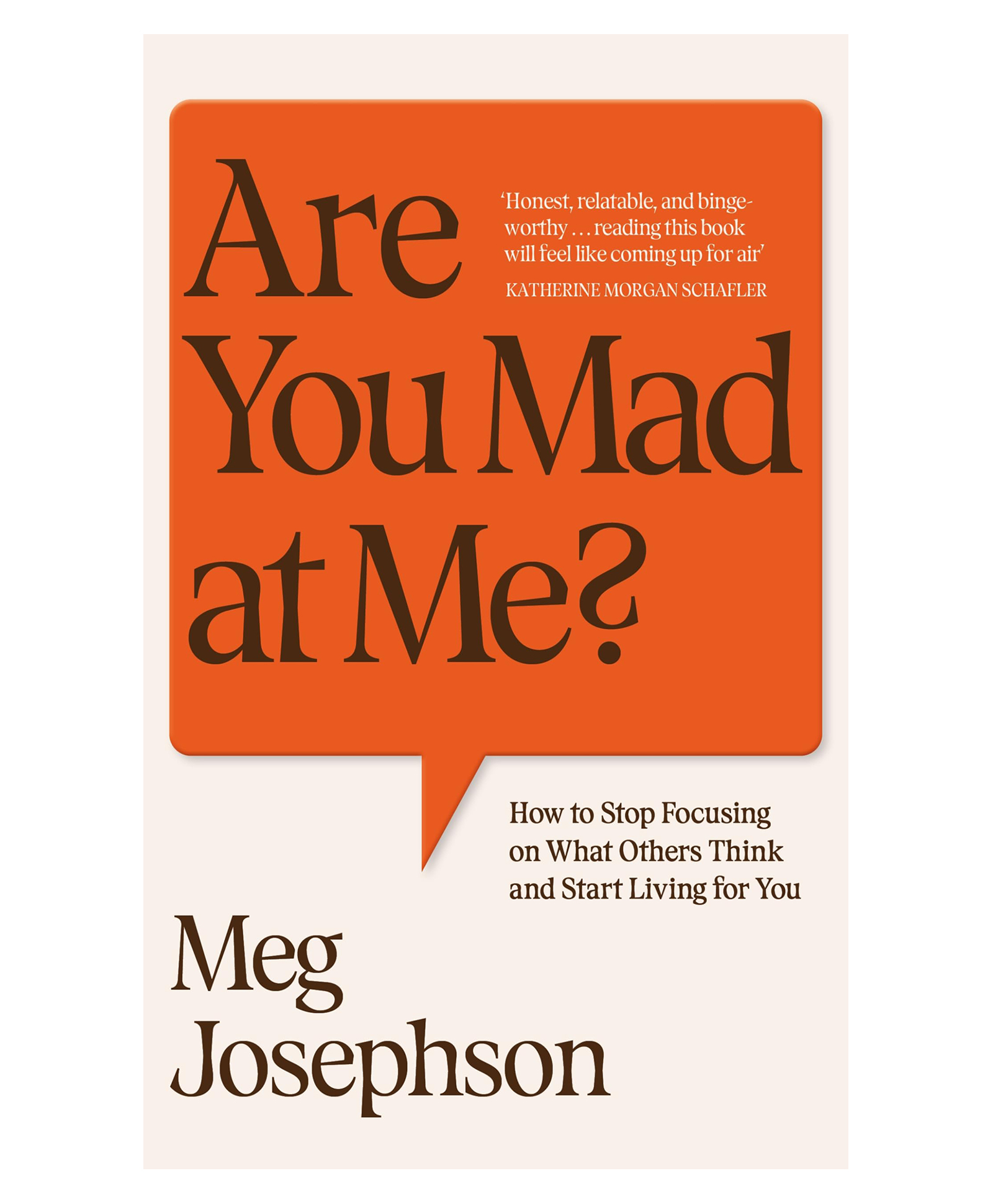 Are You Mad At Me Guide Book By Meg Josephson - English
