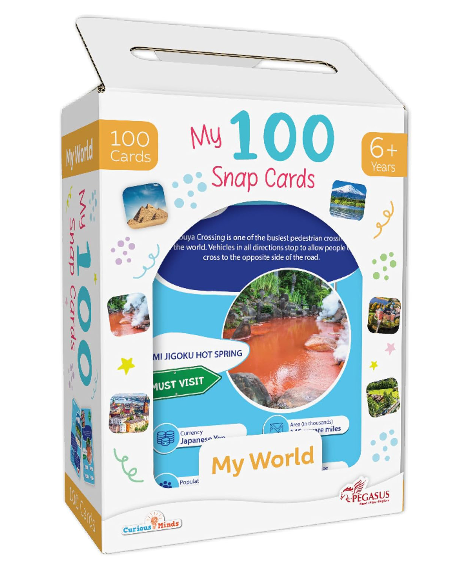 Popcorn Games & Puzzles My World Flash Cards | 100 Fun Learning Cards for Kids | Explore Countries, Flags & Landmarks | Early Geography Learning for Preschoolers-image-22