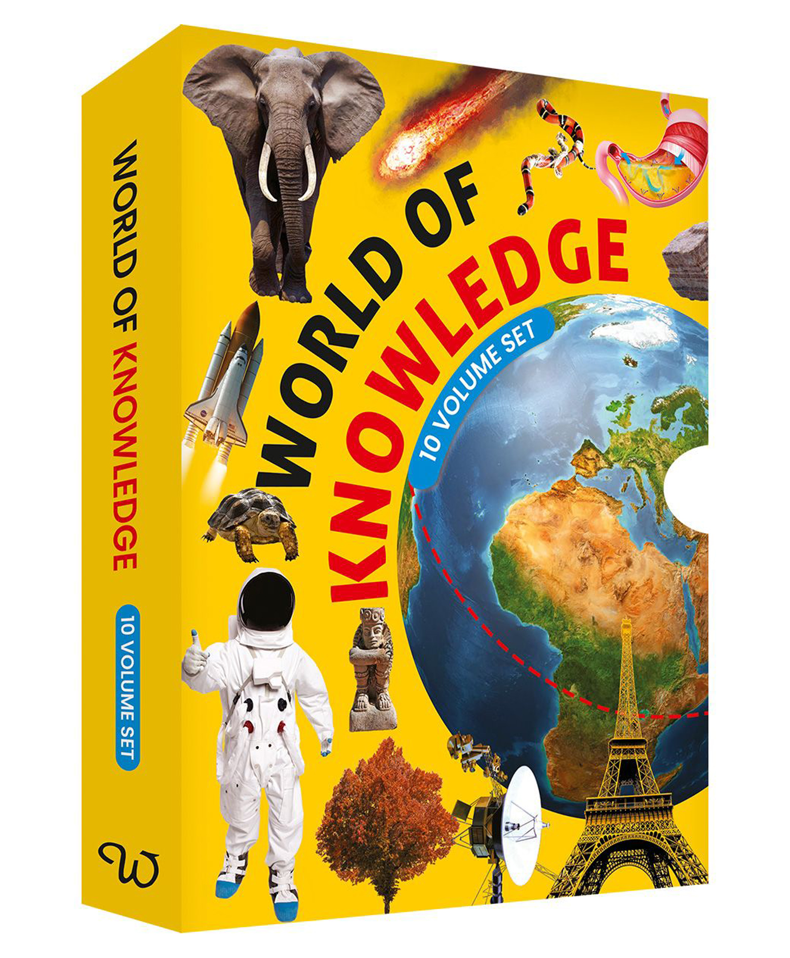 World of Knowledge Encyclopedia For Kids Boxed Set of 10 - English-image-13