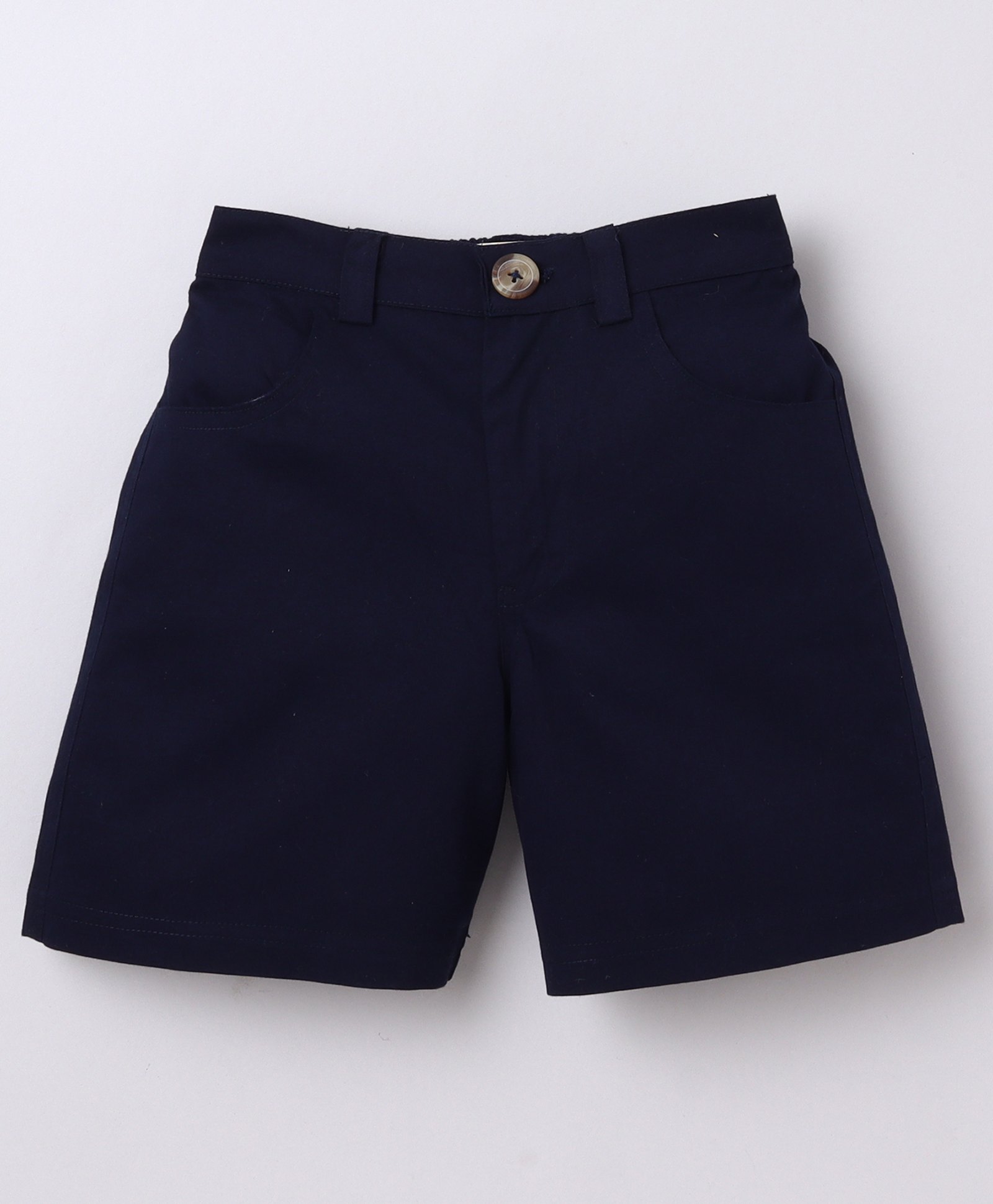 Aww Hunnie Twill Woven Solid Shorts - Black-picture-11