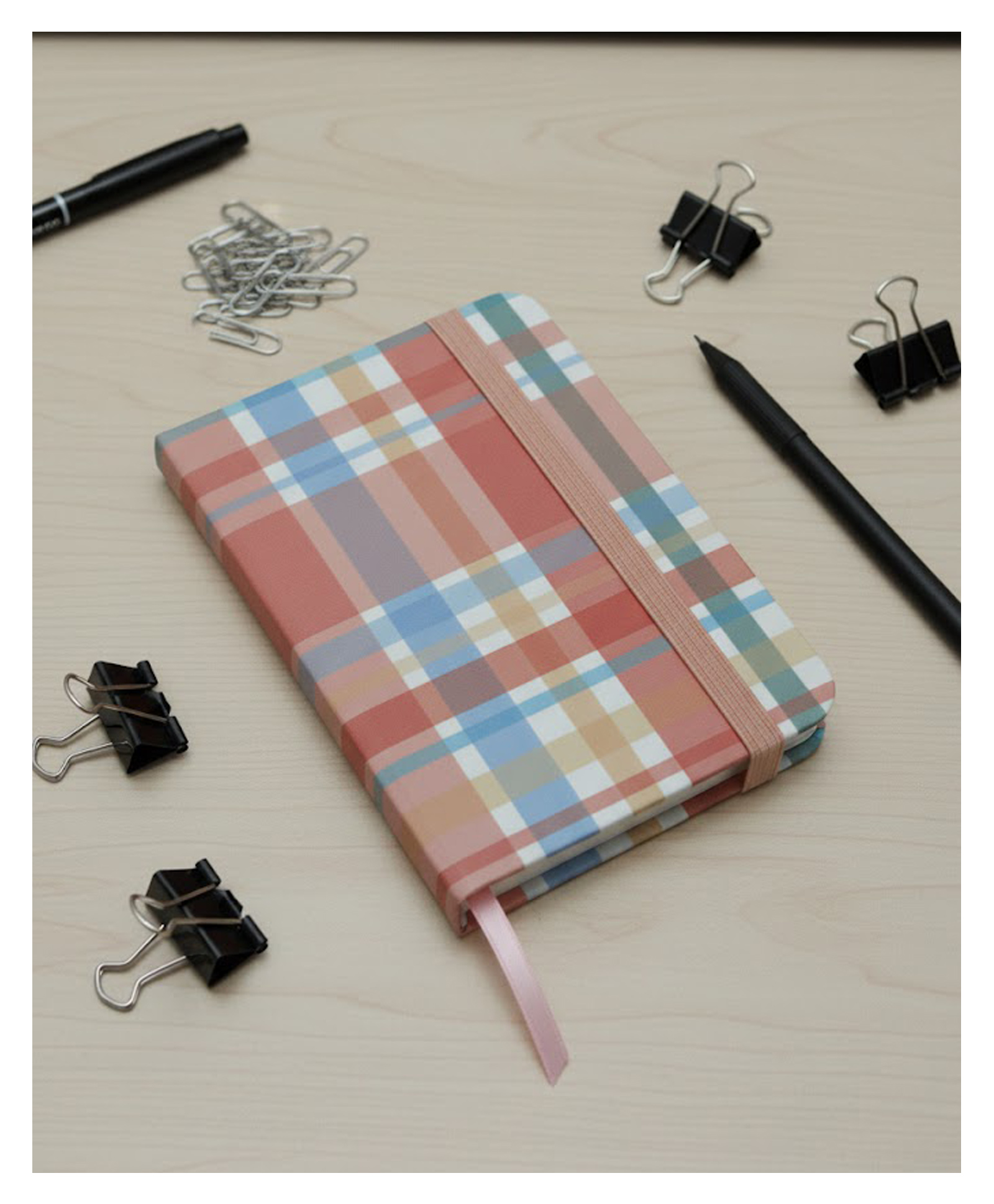 Rushabh Novelty Notebook 5701-30 Peach Checks 80-Pages Ruled-image-11