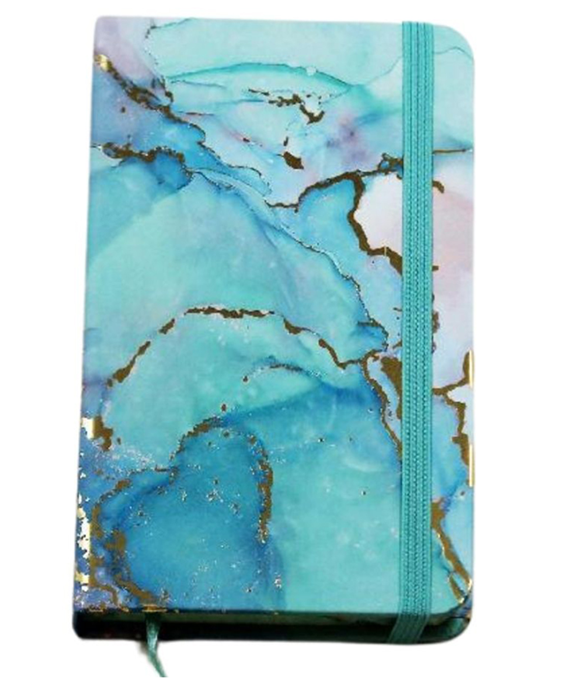 Rushabh Novelty Notebook 5703-21 Turquoise Marble design 80-Pages Ruled-image-34