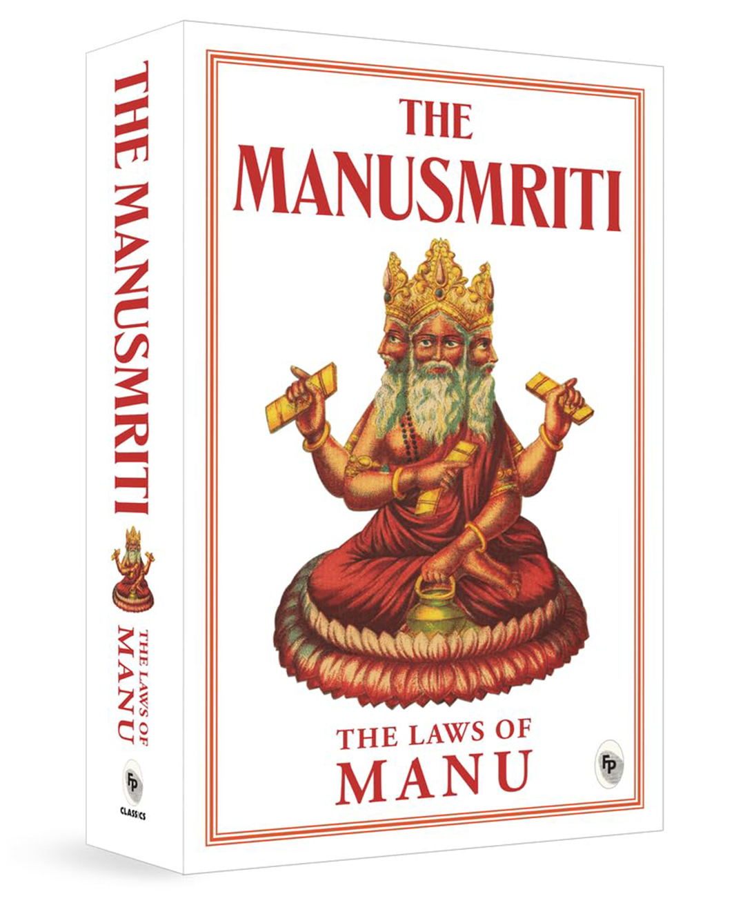 fingerprint The Manusmriti: Manu The Laws of Manu Reading and learning, general knowledge Pack of 1 - English-picture-28