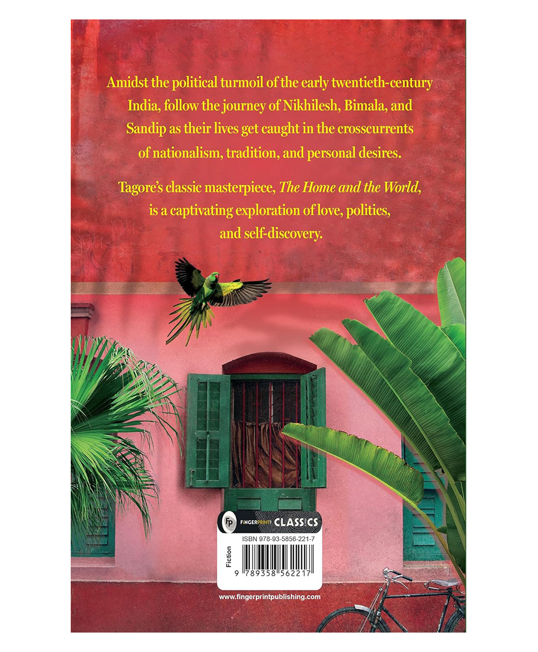fingerprint The Home and the World By Rabindranath Tagore Reading and learning, general knowledge Pack of 1 - English-picture-44