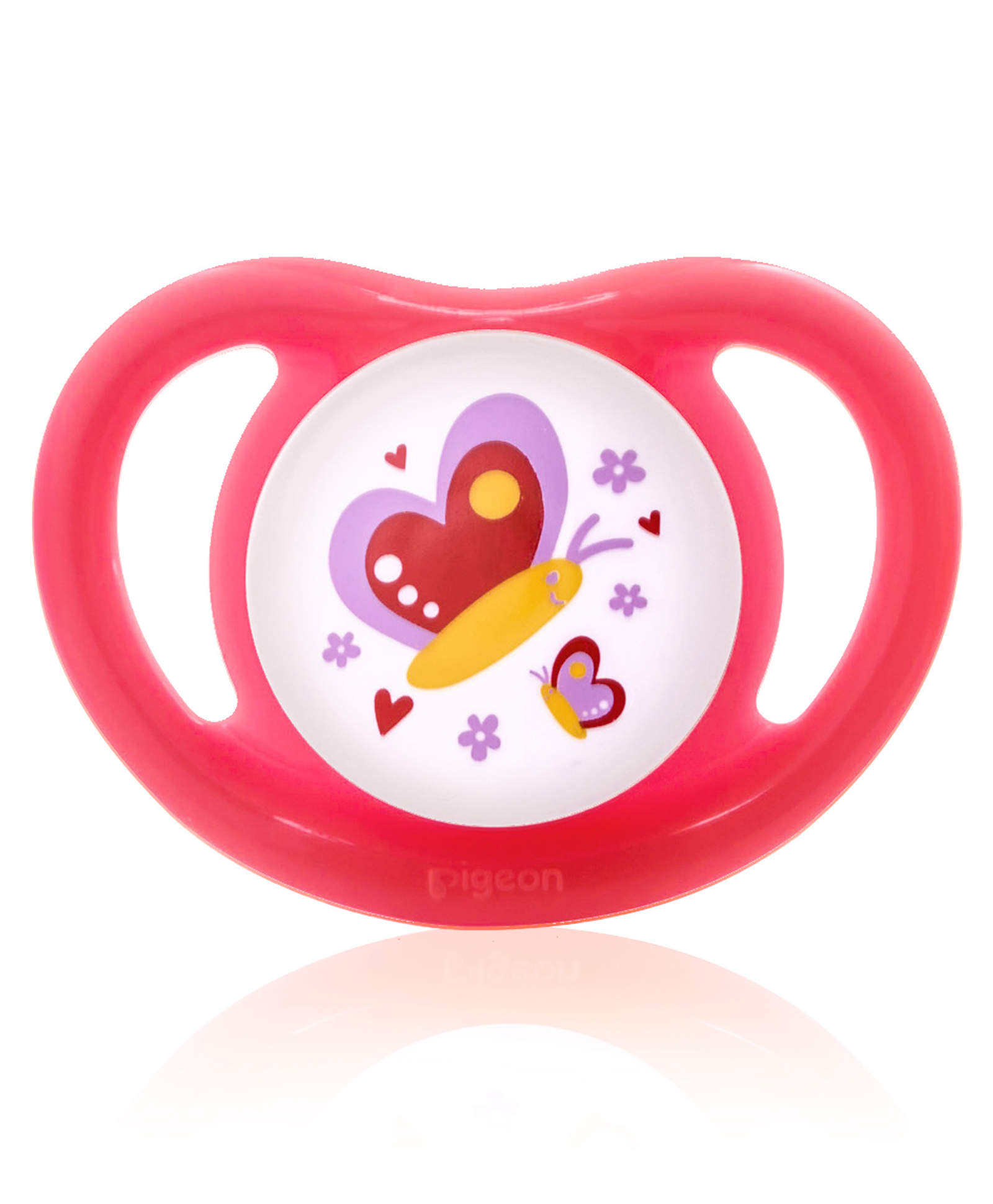Pigeon Mini Light Pacifier with Butterfly Print Large Size BPA Free - Pink-picture-27