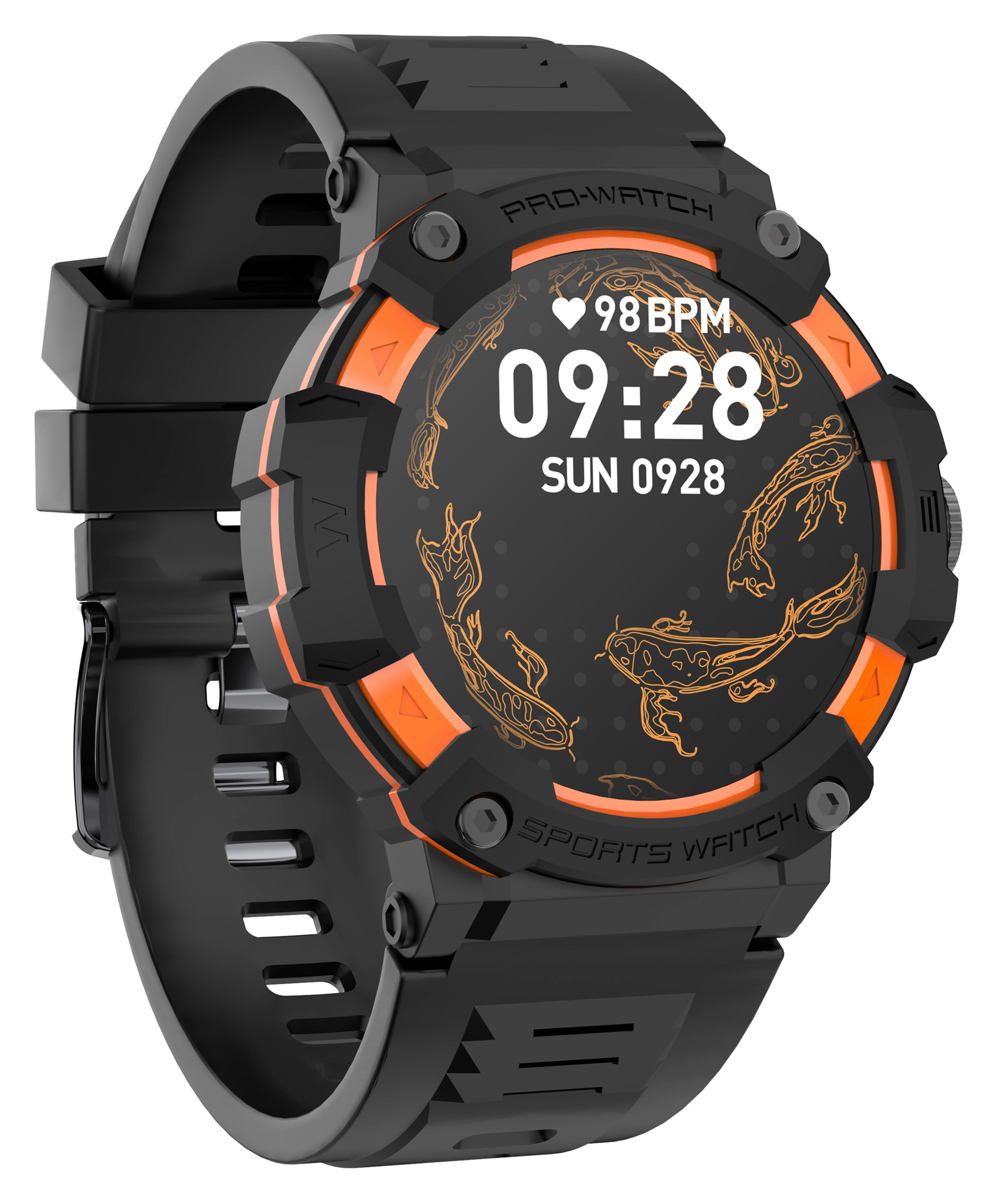 Bleat Sports Smartwatch - Black-picture-22