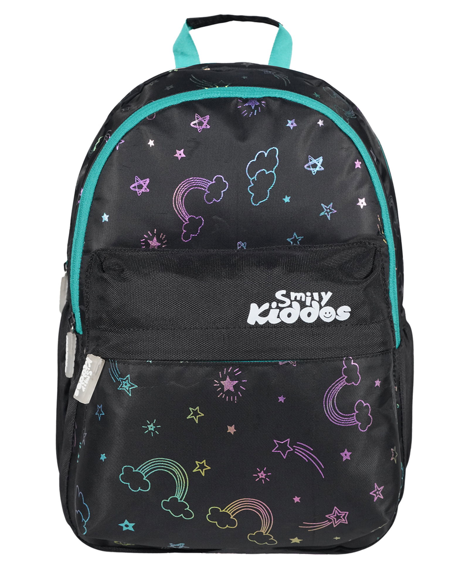 Smily Kiddos 12 Ltrs Tiny Backpack Black - Height 7 inches-picture-10