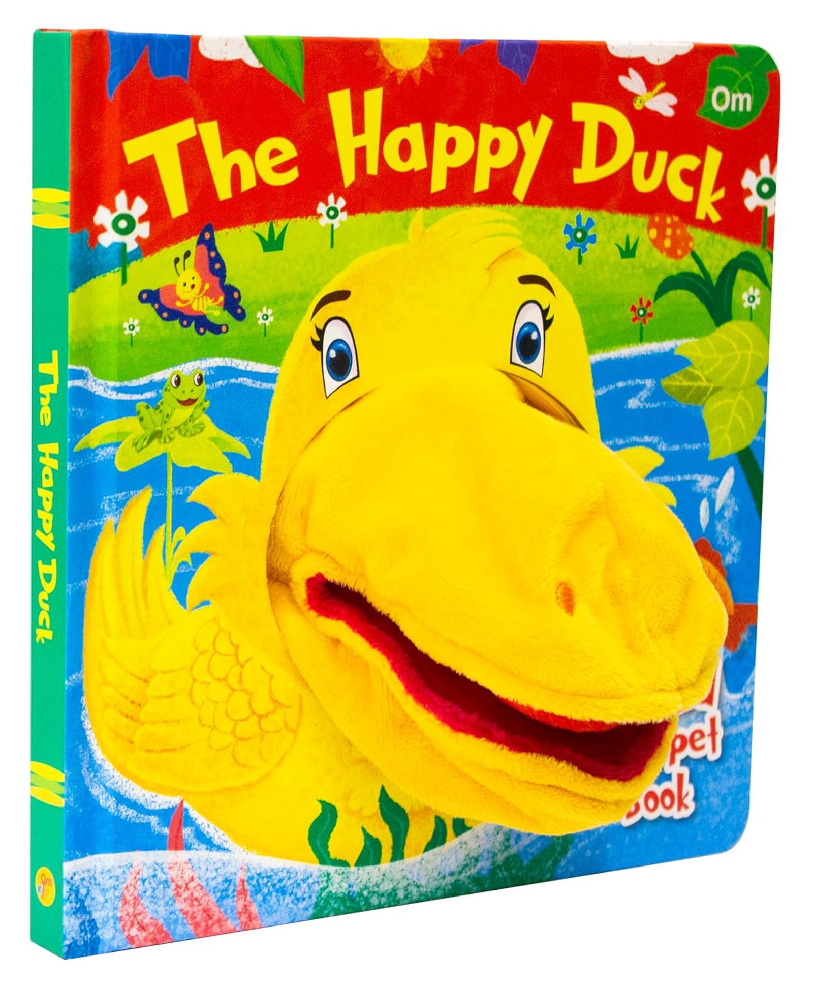 Hand Puppet The Happy Duck Board Book - English-image-35