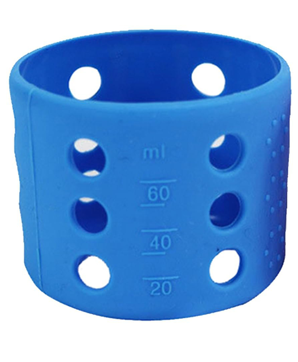 Safe-O-Kid Silicone Baby Bottle Cover Insulated Sleeve & Holder, Fits All Bottle Types Blue, 60ml (Pack of 2)-picture-38