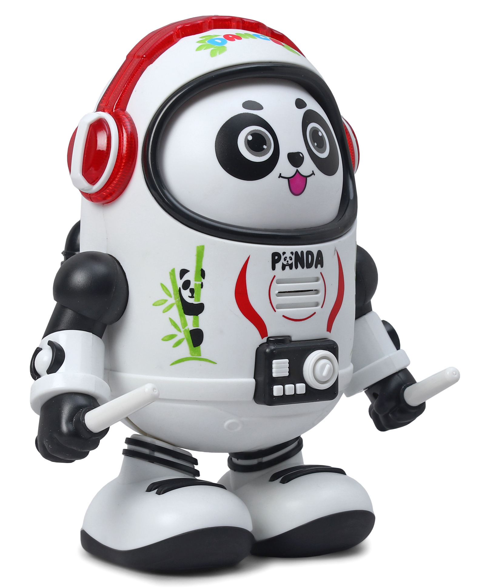 ToyMark Dancing Space Panda Toy with Vibrant Light Effect & Musial Sound - White-picture-14