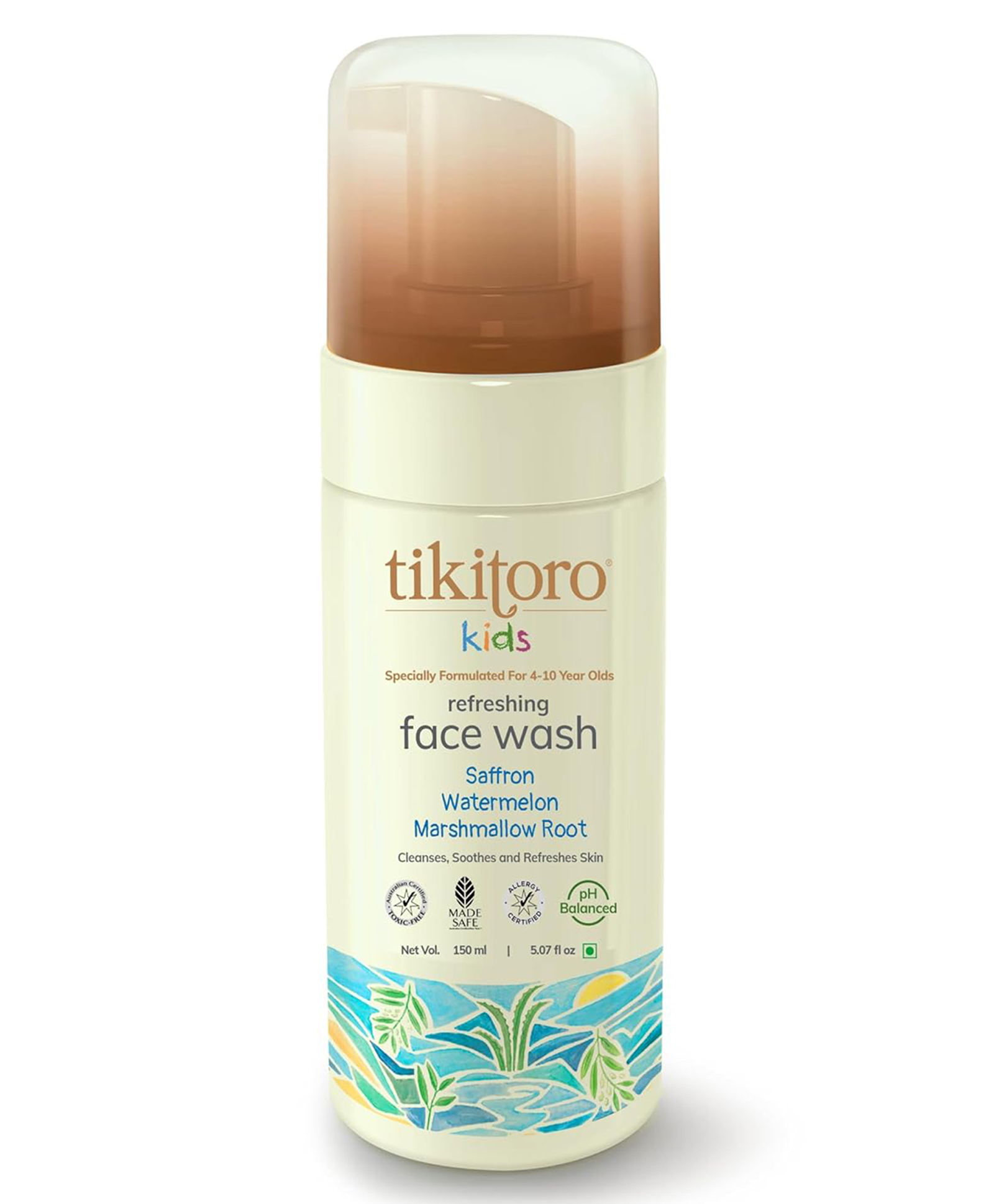 Tikitoro Kids Refreshing face wash 150 ml-picture-39