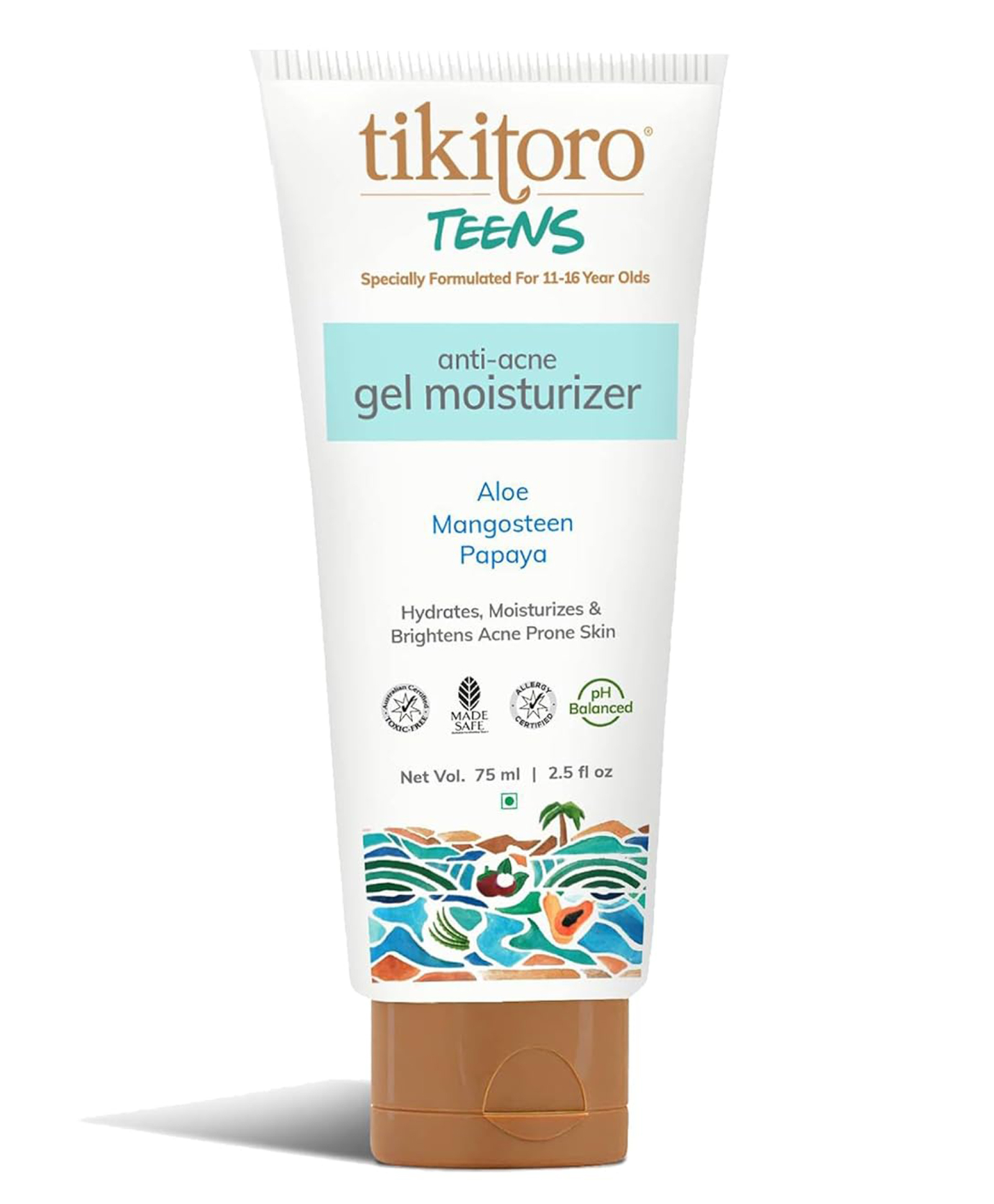 Tikitoro Teens Anti-Acne Gel Moisturizer 75ml-picture-25