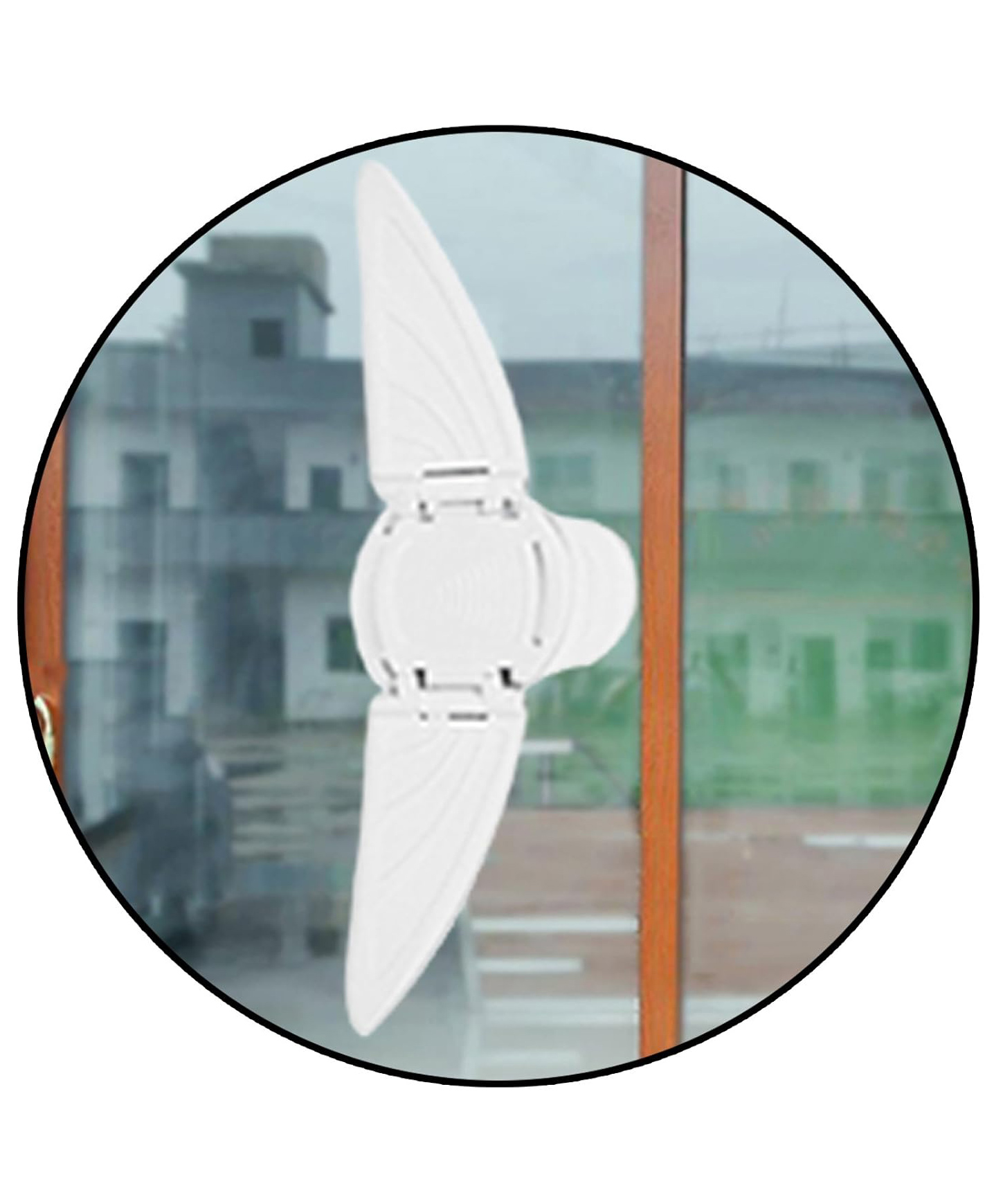 Safe-O-Kid (Pack of 4) Elegant Butterfly Shaped Window Lock - Finger Safety Protector for Sliding Windows & Doors - BPA Free, White-image-30