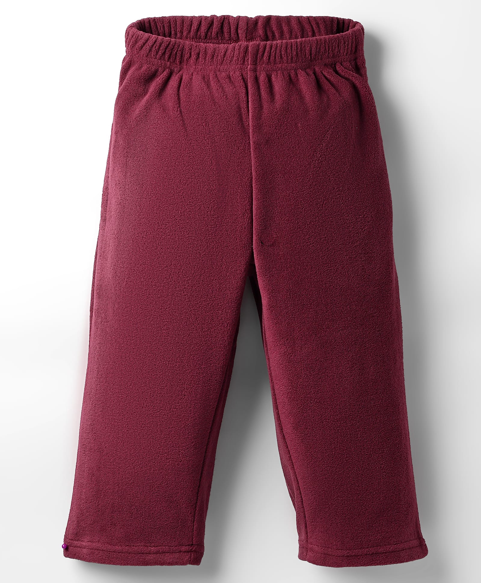 Kanvin Knit Full Length Solid Colour Fleece & Woollen Lounge Pant - Maroon-picture-12