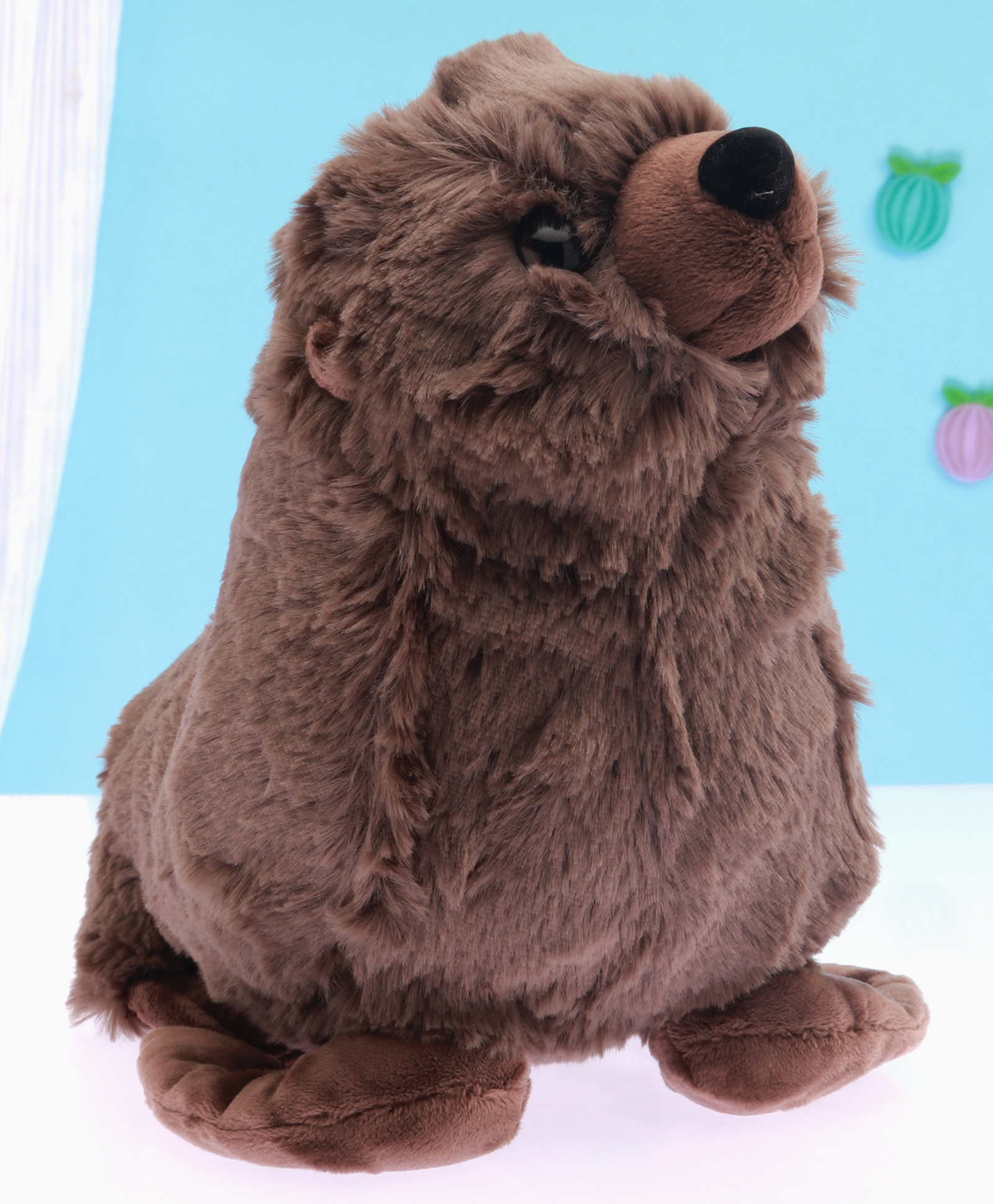 Wild Republic CK Seal Soft Toy Brown - Height 20.5 cm-image-11