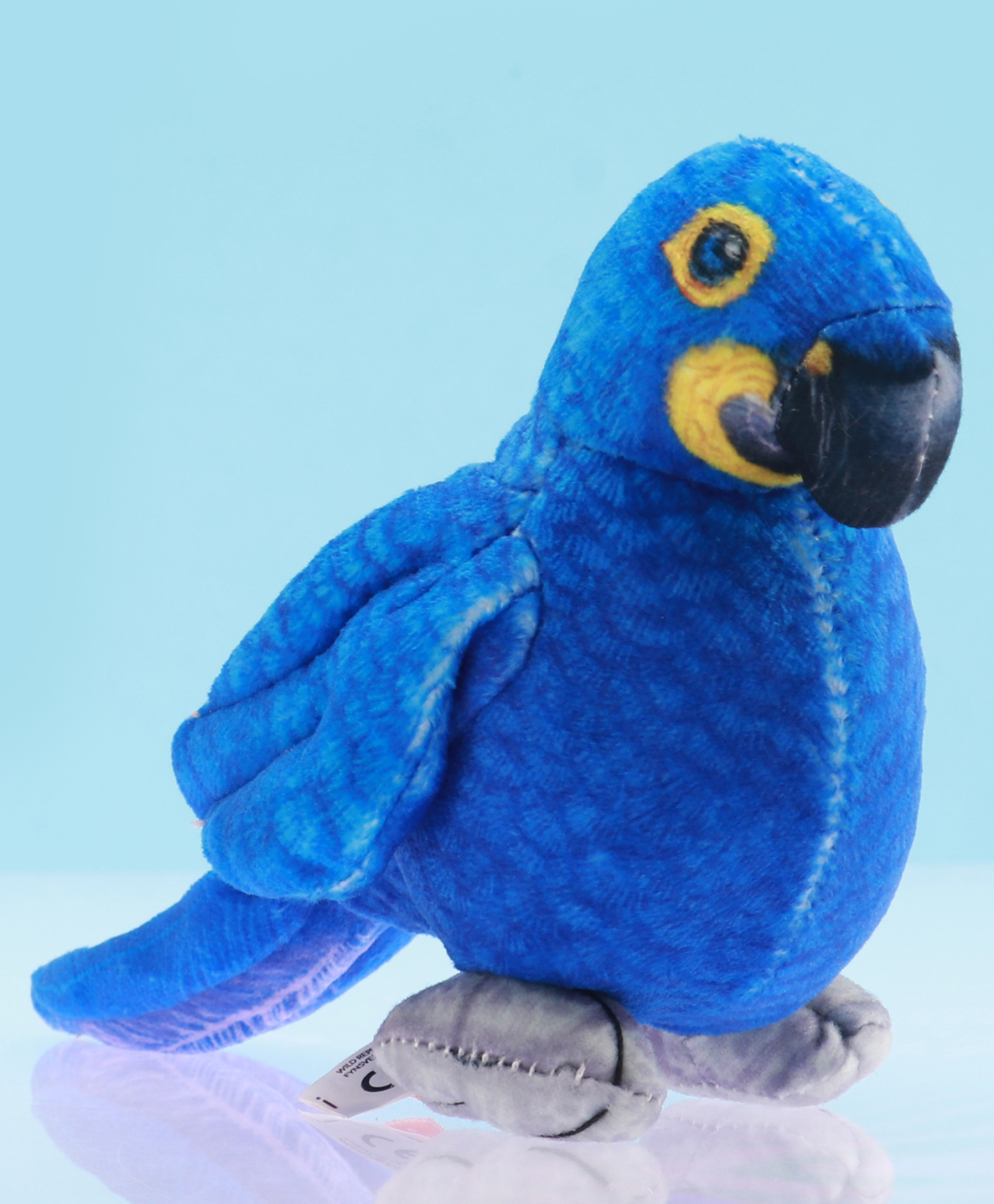 Wild Republic Rainforest Hyacinth Macaw Soft Toy Blue - Length 20 cm-image-33