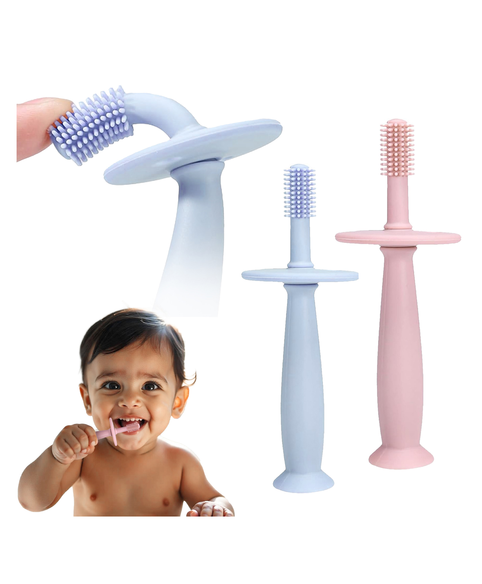 Kidology 360 Baby Teether Toothbrush with Suction Toy-picture-24