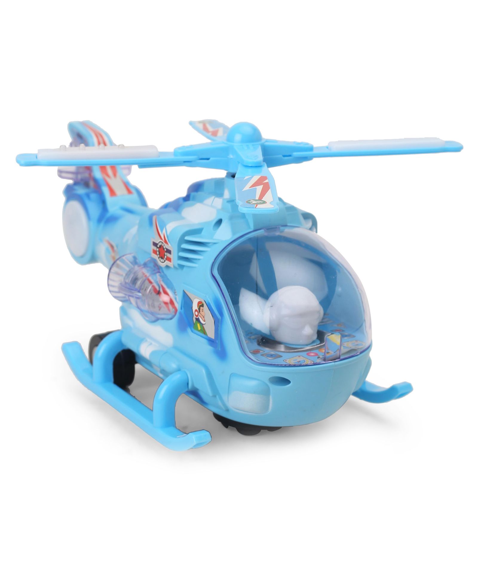 blue helicopter toy