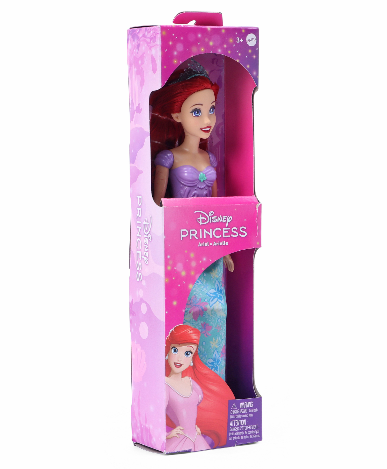 Disney Princess Ariel Fashion Doll With Accessories Pink - Height 29 cm-picture-34
