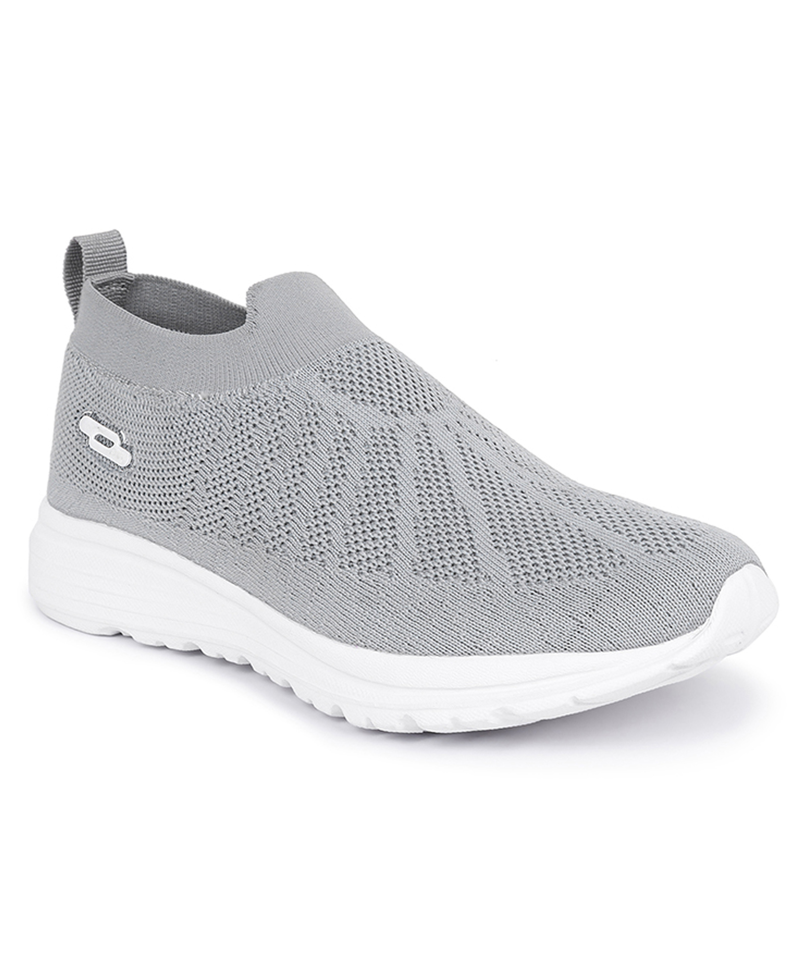 TRASE Mesh Designed Slip On Shoes - Grey-image-21