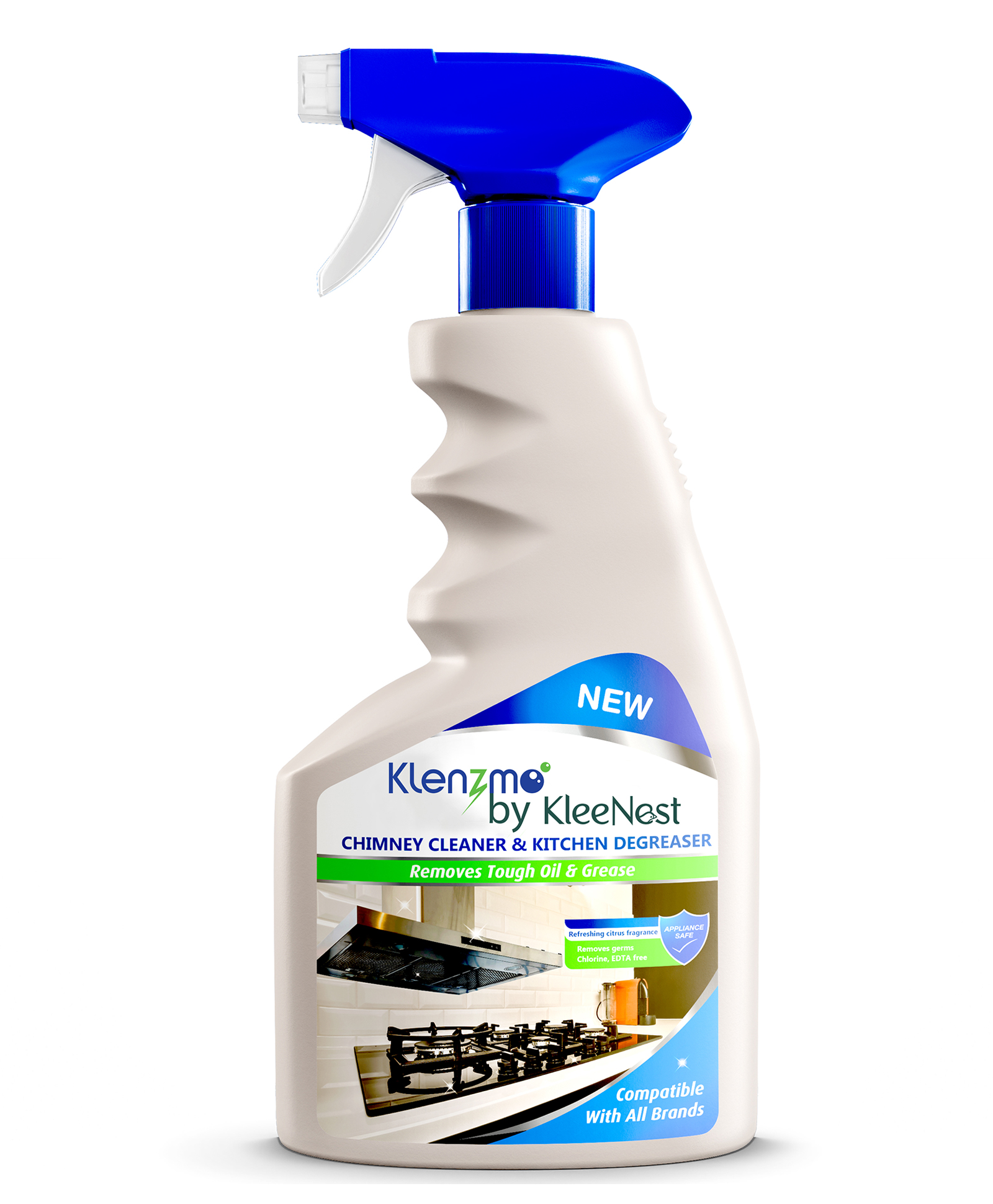 Klenzmo by Kleenest Chimney Cleaner Spray & Kitchen Degreaser | Cleaning Liquid for Chimney, Microwave Ovens, Grills, Gas Stoves, Exhaust Fans 400ml-image-33