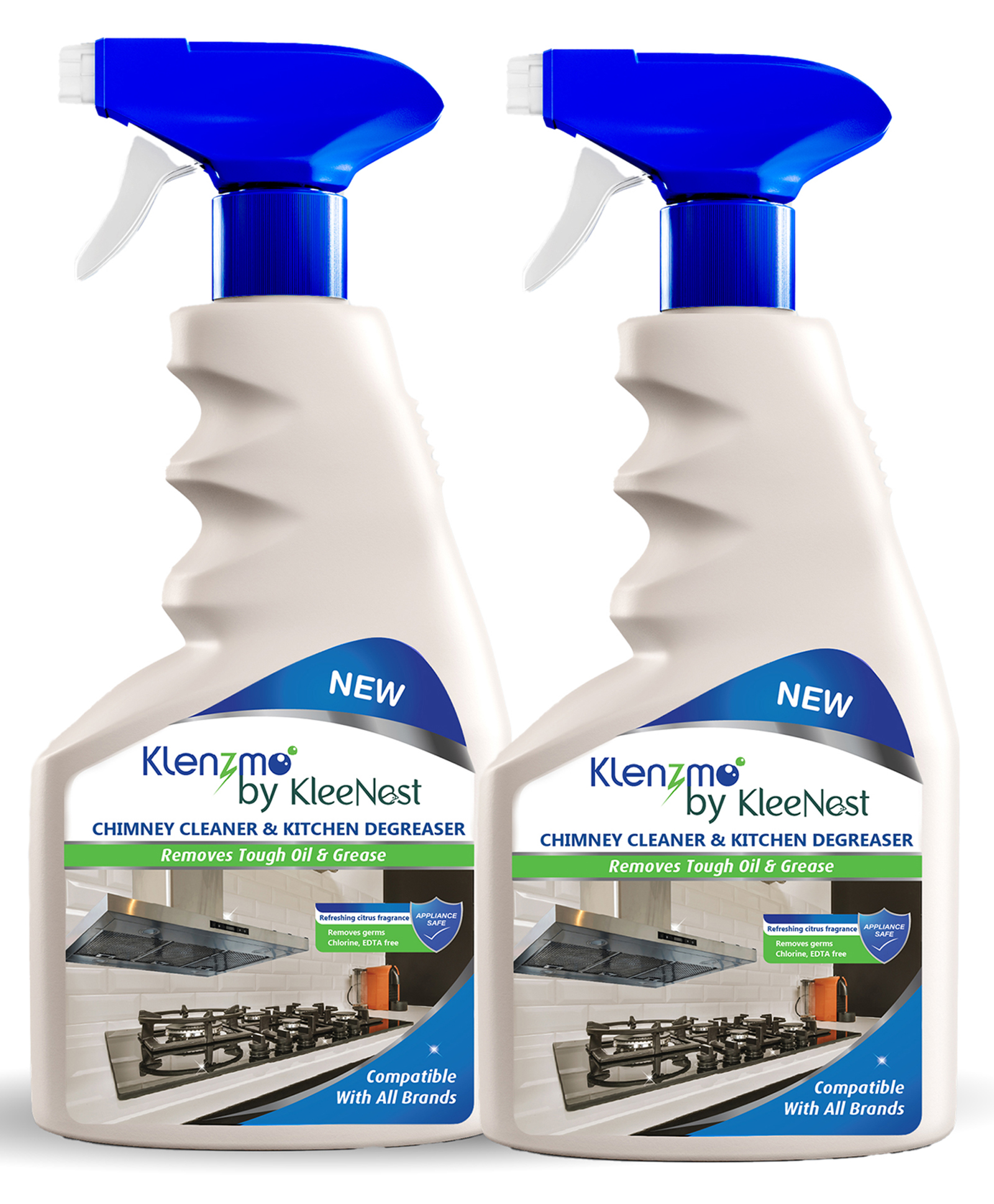 Klenzmo by Kleenest Chimney Cleaner Spray & Kitchen Degreaser | Cleaning Liquid for Chimney, Ovens, Grills, Gas Stoves, Exhaust Fans 400ml-Pack of 2-image-32