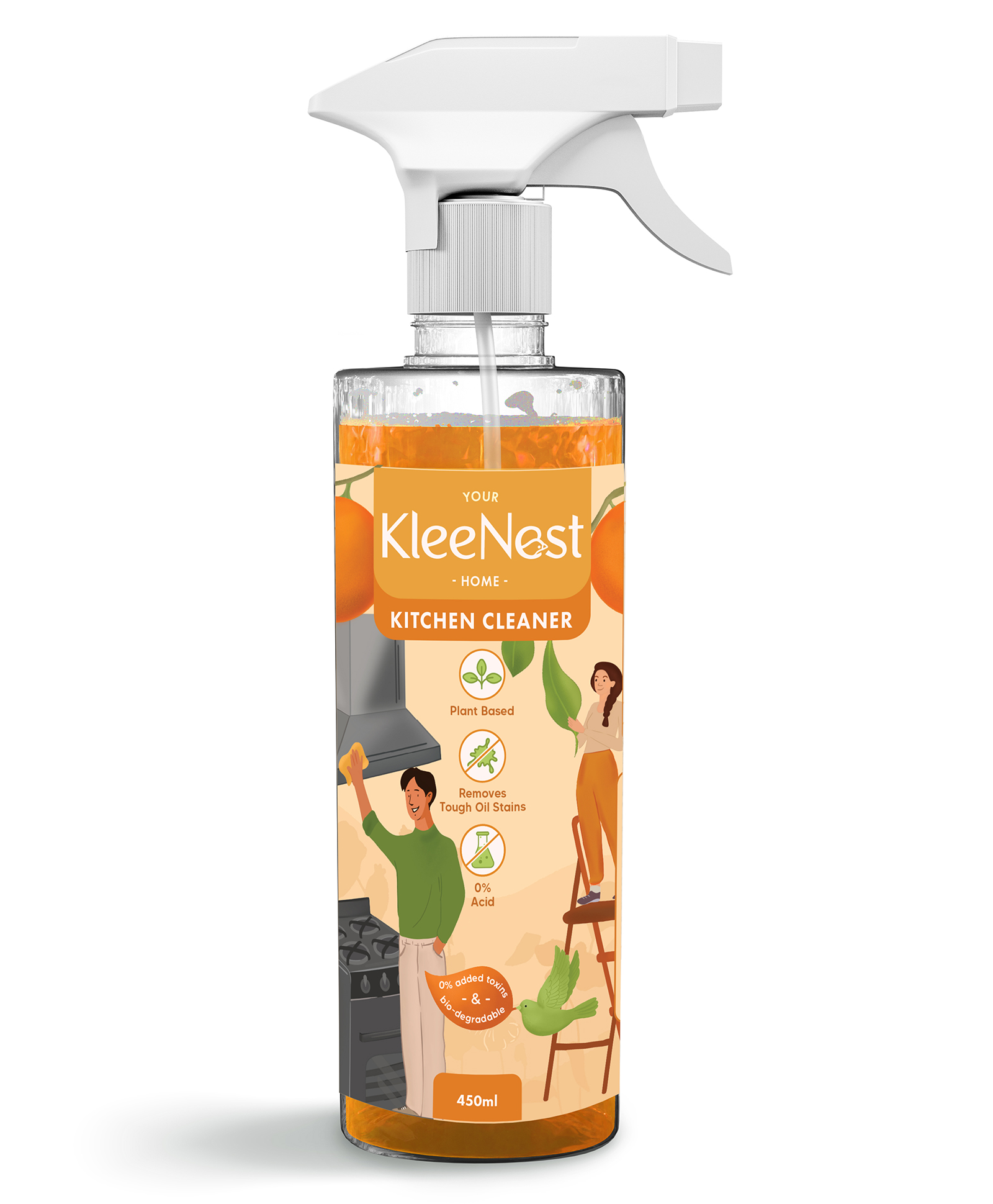 Kleenest Kitchen Cleaner & Degreaser Spray-image-30