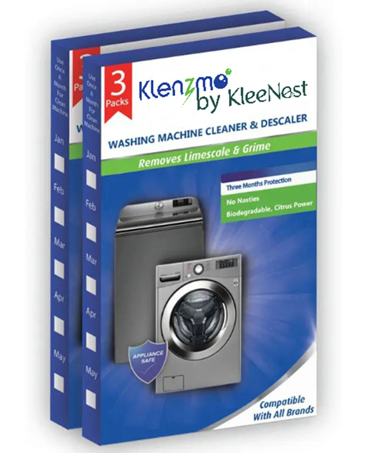 Klenzmo by Kleenest Washing Machine Cleaner and Descaler | Limescale Remover | Descaler for all Front and Top Load Washing Machines | For Cleaning Inside Tube and Drum | Pack Of 2 | 180 GM Each-picture-17
