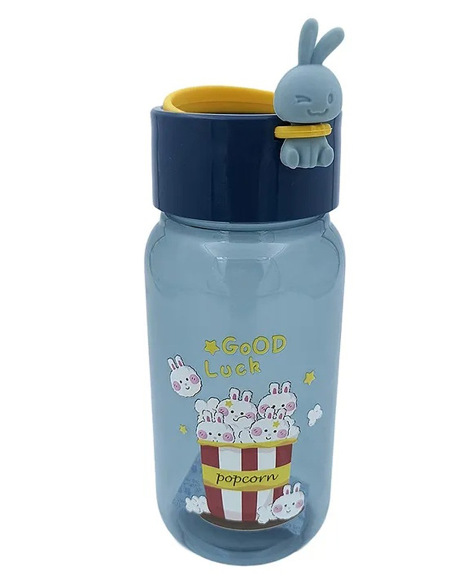SANJARY Cartoon Design Water Bottle for kids - 470 ml color & design may vary-image-34