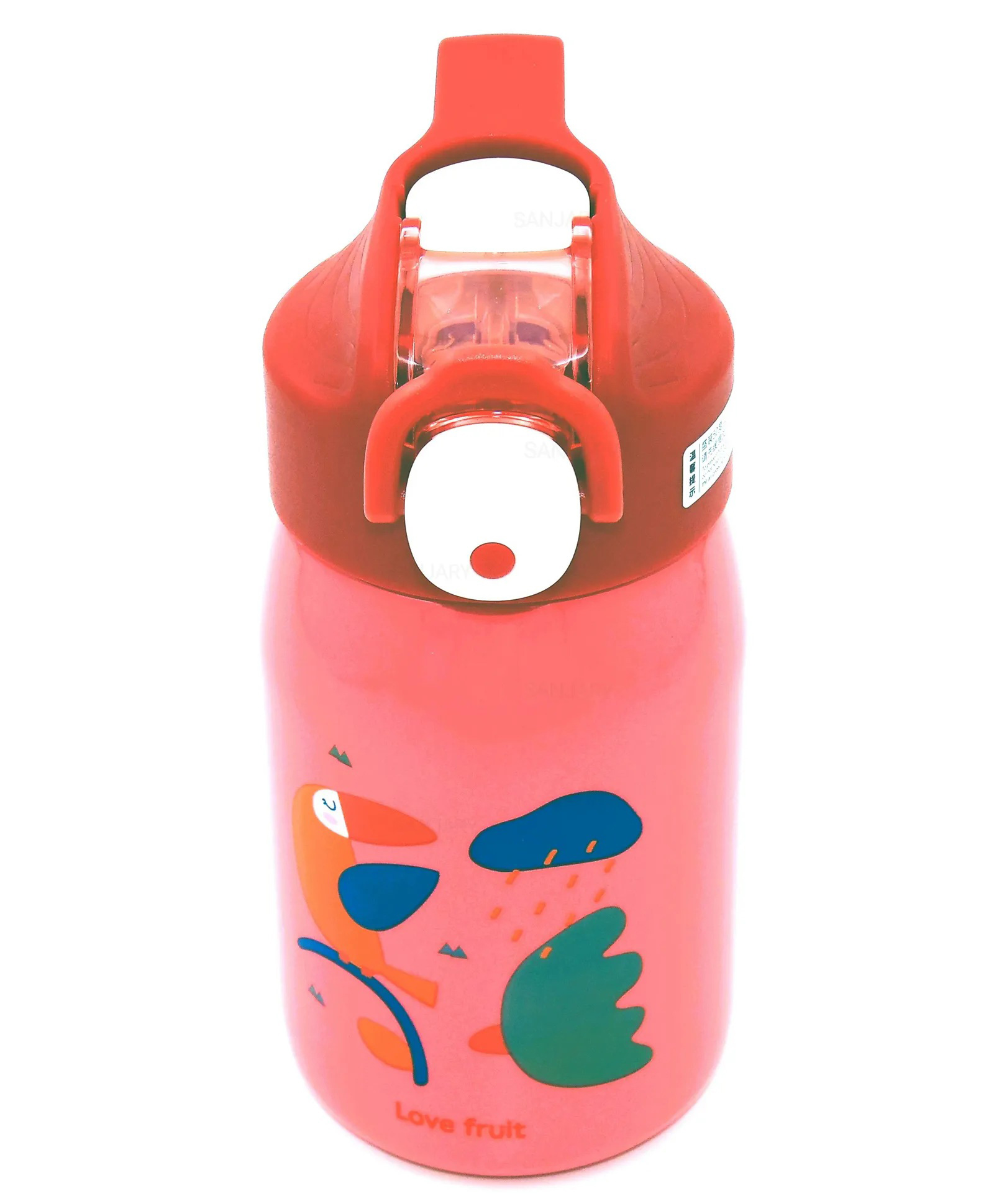SANJARY Water Bottle Hot and Cold Stainless Steel Leak Proof Water Bottle Double Walled Vacuum Insulated Thermos Flask with Straw for kids 400 ml color & design may vary-image-28