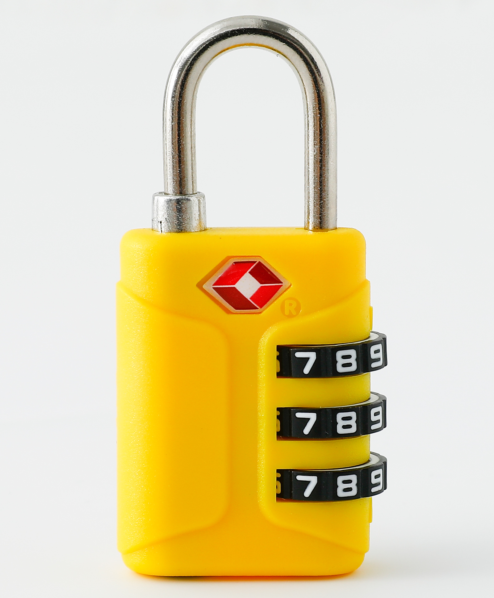 fab n funky Small Luggage Lock with 3 Digit Number Lock - Yellow| Sturdy & Durable| Ideal for Trolleys, Air Bags, Duffle Bag, Suitcase-picture-36