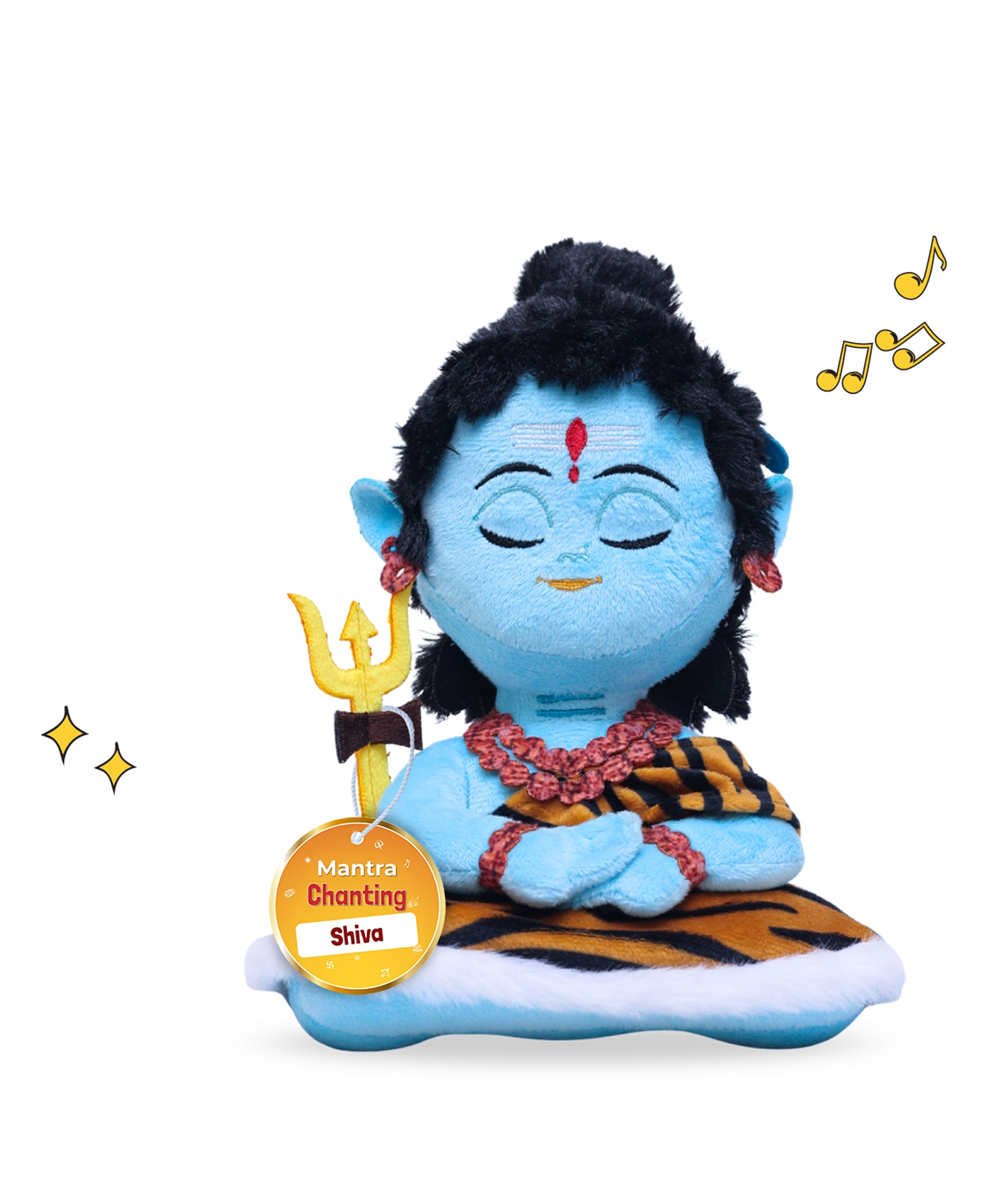 Panda's Box Mantra Chanting Baby Shiva (Small -Height 23 cm) Plush Soft Toy-image-48