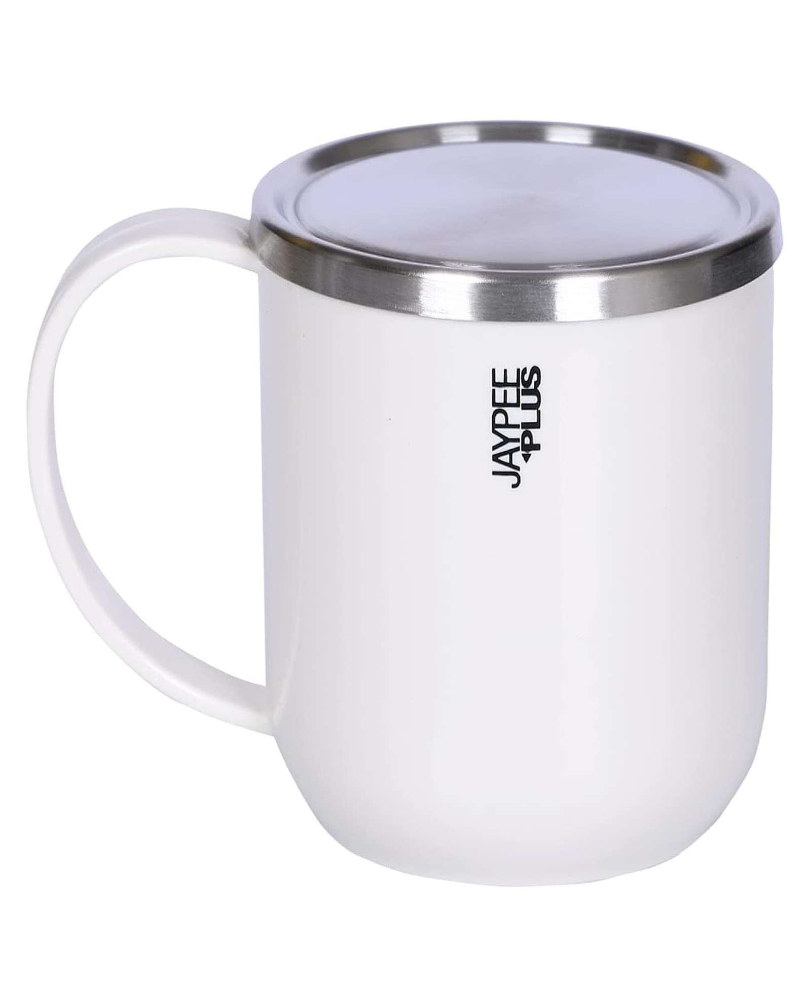 Jaypee Plus Cupshup Coffee Mug with Lid Stainless Steel Inner & Cover Insulated Tea Cup | BPA Free | Food Grade |Suitable for Gift, 400 ml, Ivory-image-36