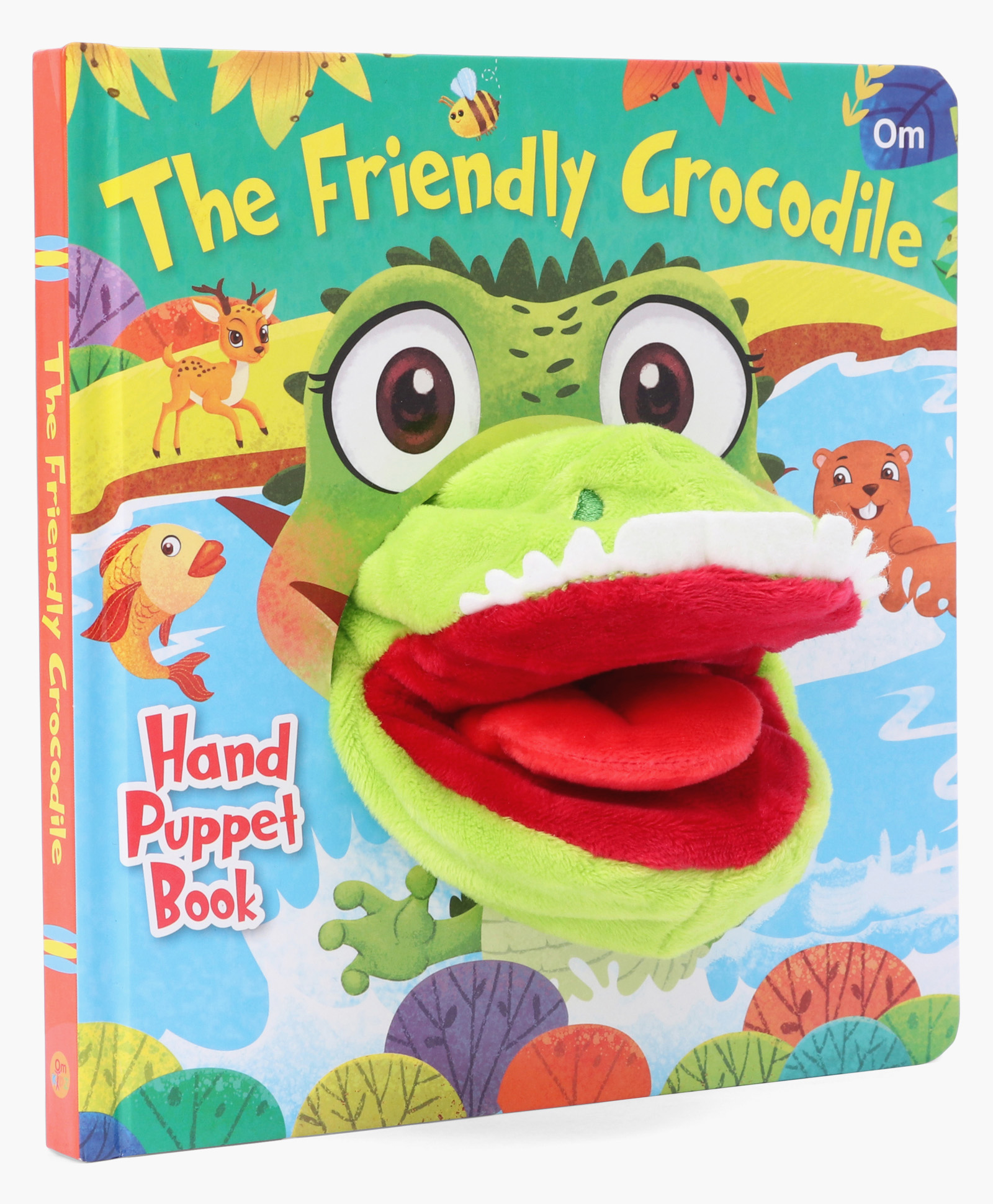 Hand Puppet The Friendly Crocodile Board Book - English-image-34