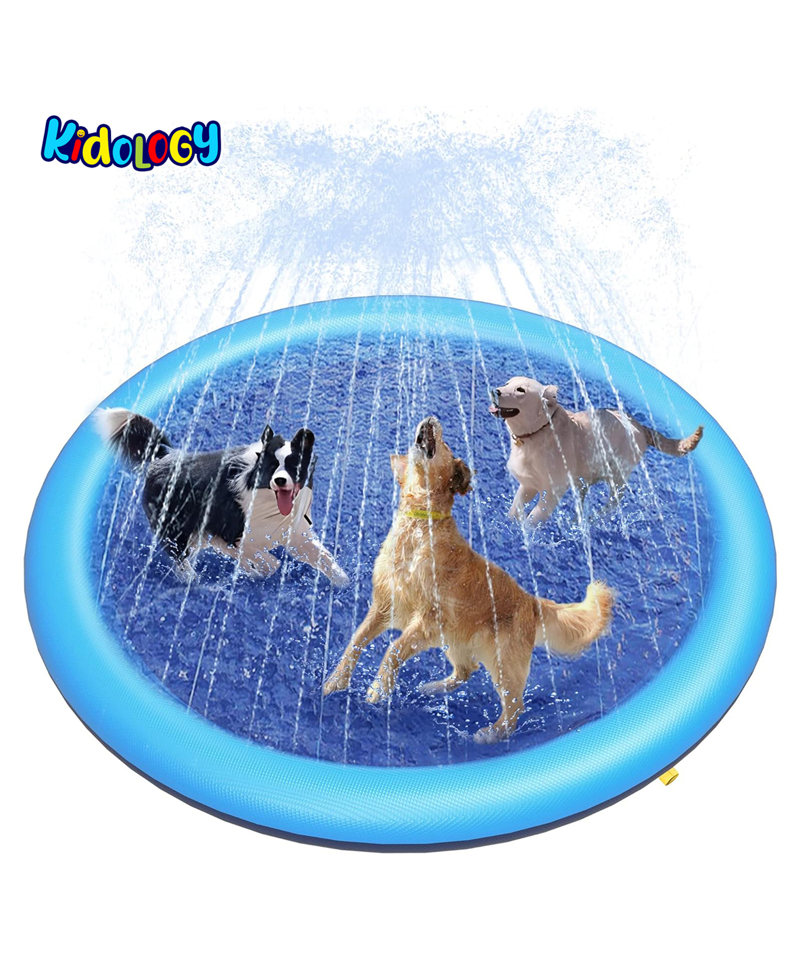 Kidology Dog Splash Pad - Blue-picture-19