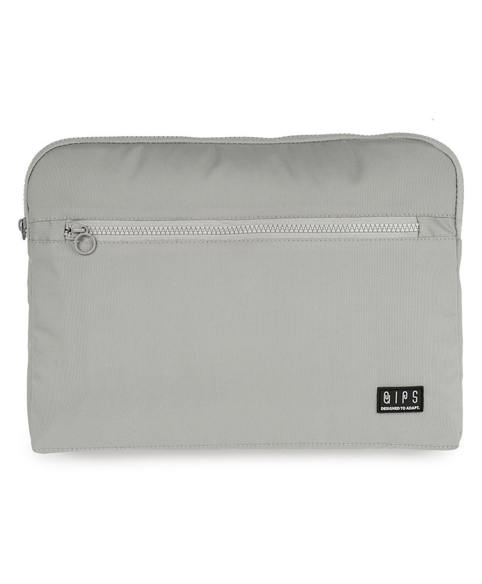 QIPS Laptop Sleeve -14inch- Fits MacBook, Dell, Lenovo, HP-Light Grey-image-4
