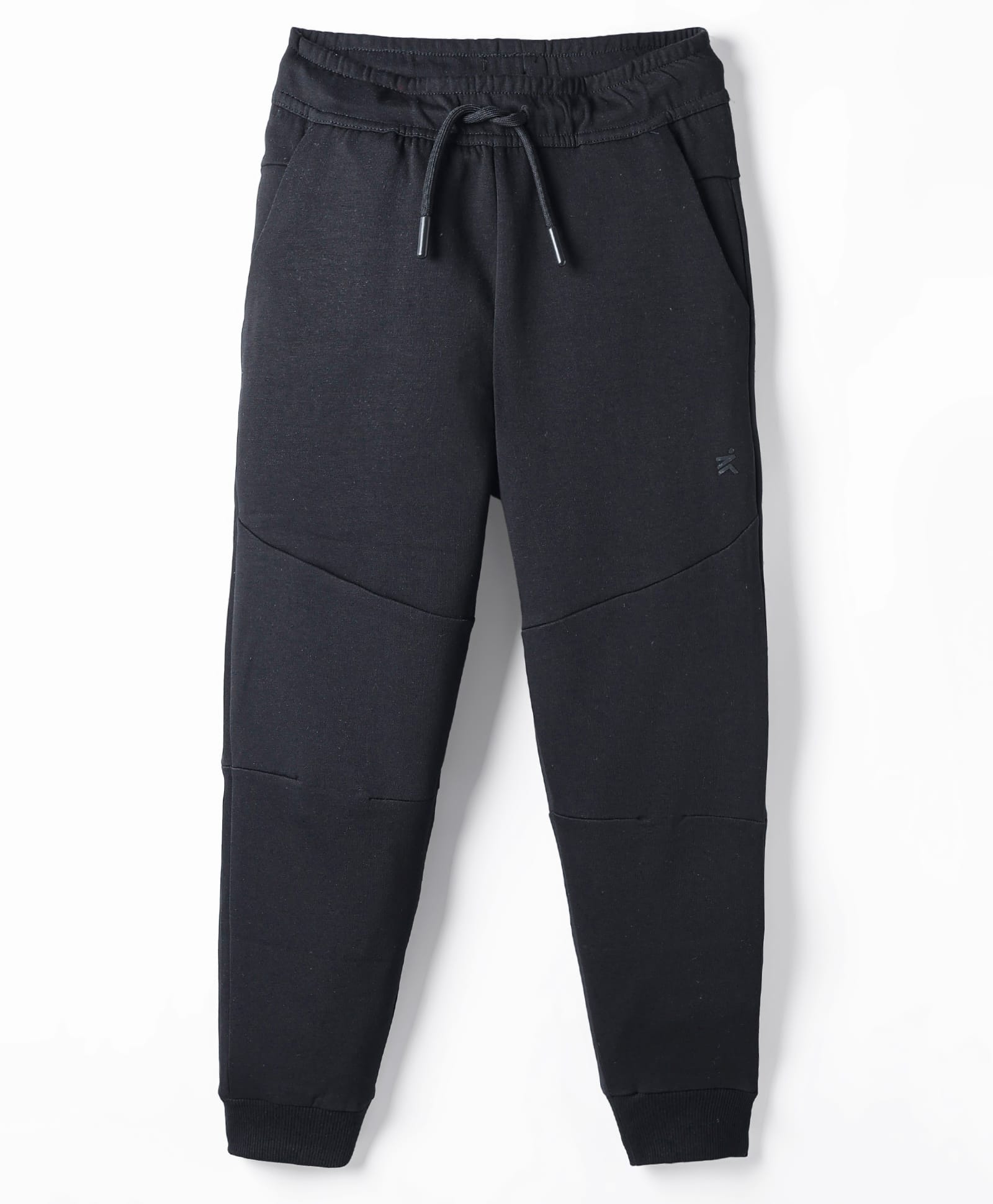 Doreme Knit Full Length Solid Fleece & Woollen Bottom With Cut & Sew Design - Navy Blue-picture-15