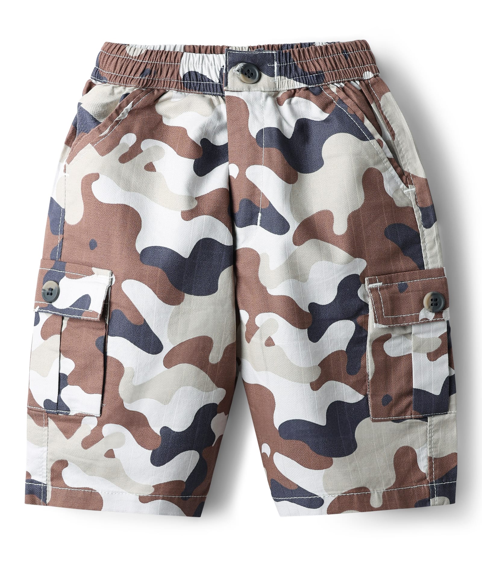 Dapper Dudes Camouflage Printed Shorts - Grey-picture-17