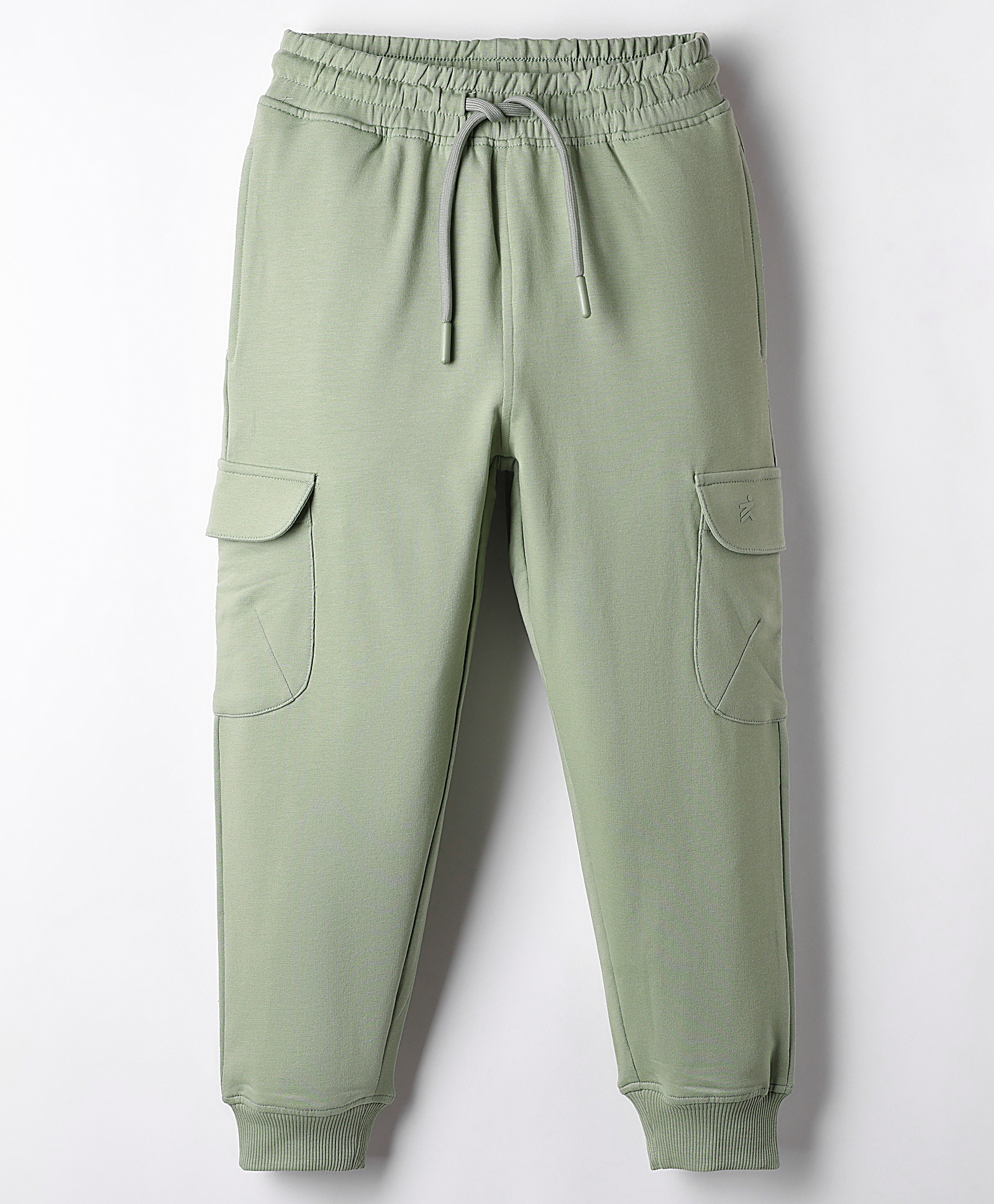 Doreme Terry Knit Full Length Solid Colour Lounge Pant With Pockets - Mint-picture-18