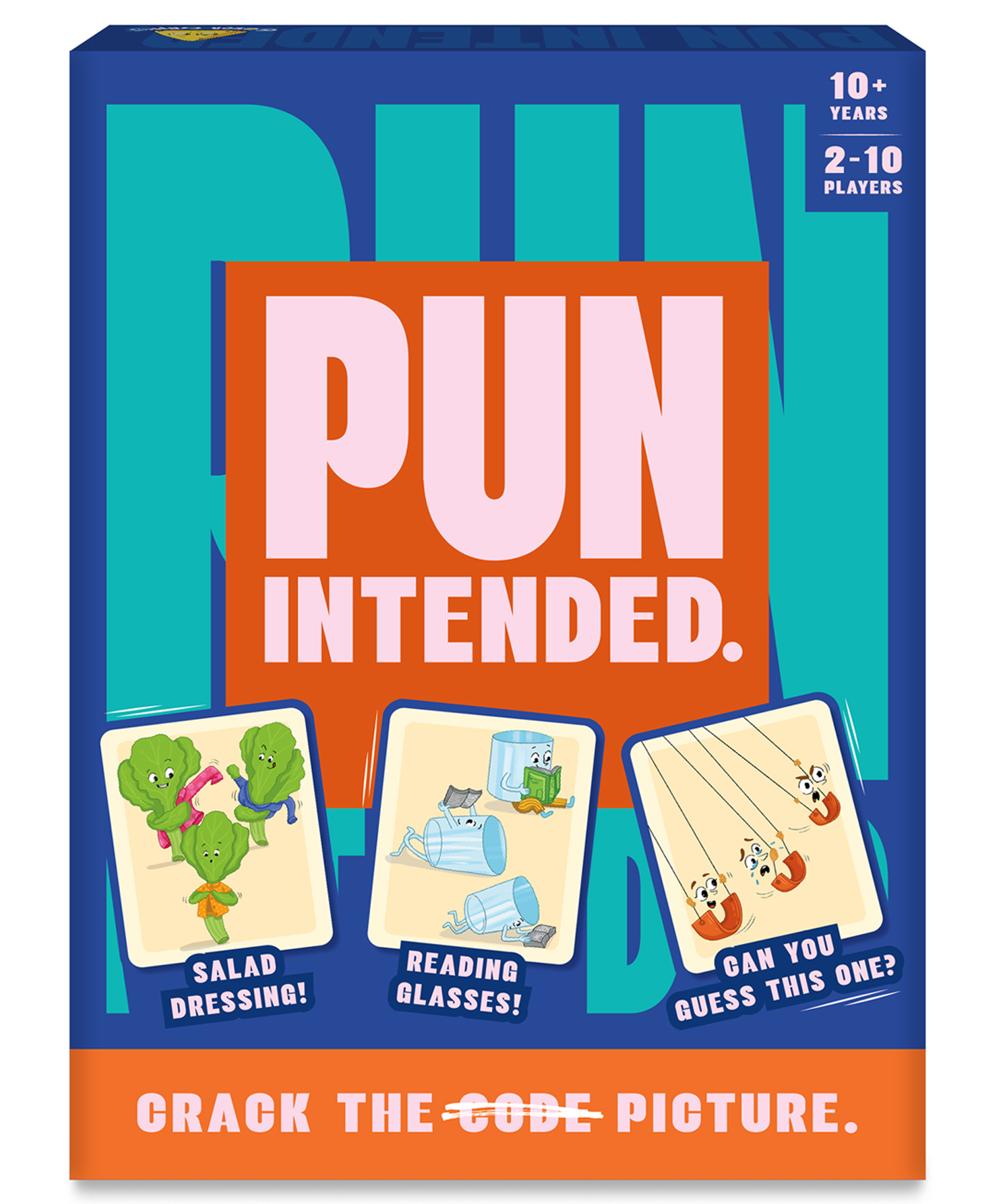gouda games Pun Intended - Hilarious Picture Guessing Card Game for Families & Adults, Fast-Paced Wordplay Fun, Gifts for Pun & Game Lovers, 2-10 Players-picture-18