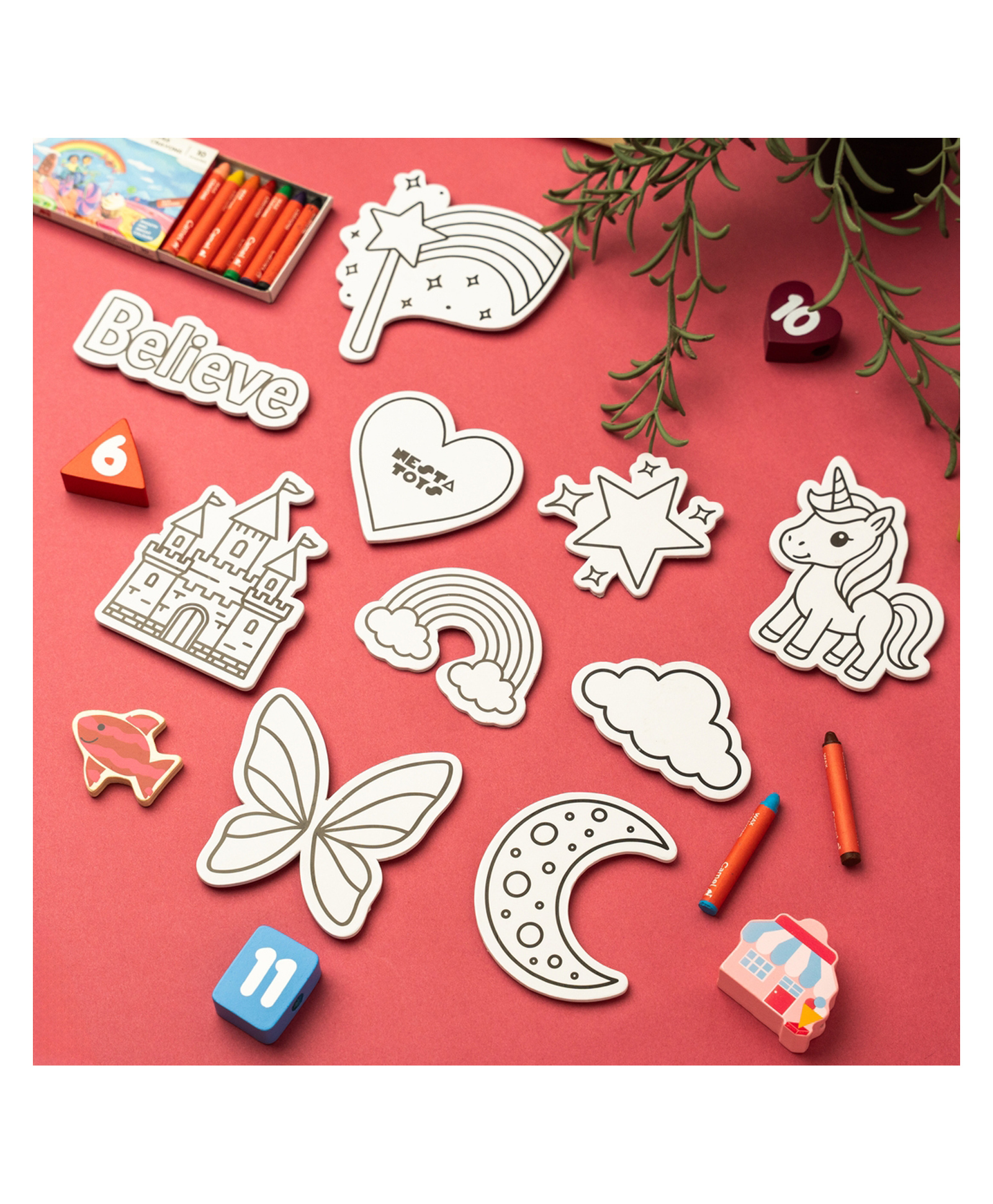 Nesta Toys DIY Fridge Magnet - Unicorn Theme for Kids-picture-21