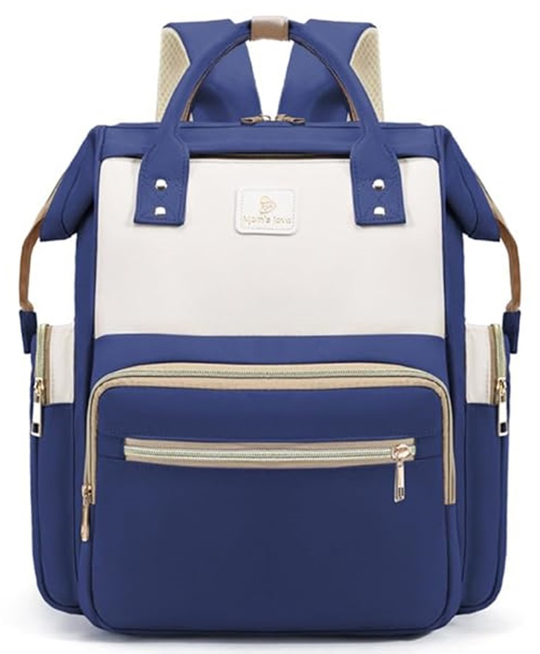 Winnies All-in-One Baby Diaper Bag Backpack Blue-image-27