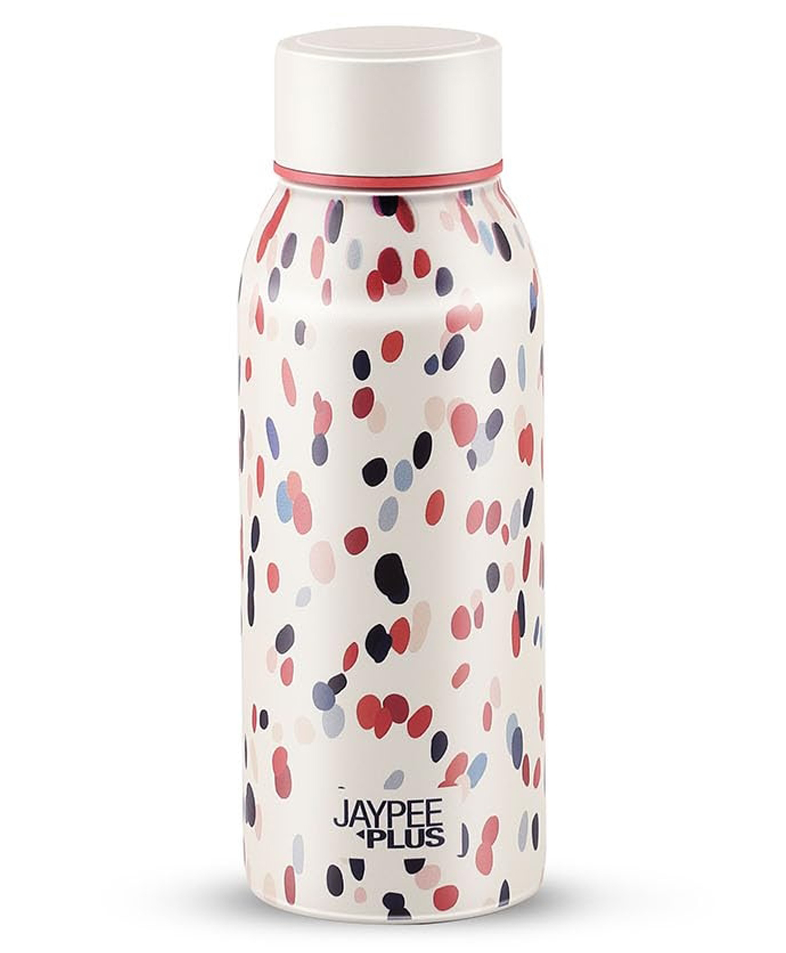 Jaypee Plus Punch Prime Printed Vacuum Insulated Stainless Steel Hot & Cold Water Bottle-BIS Certified, Rustproof and leakproof,500ml,Ideal for School Kids, Office & Travel - (White)-picture-11