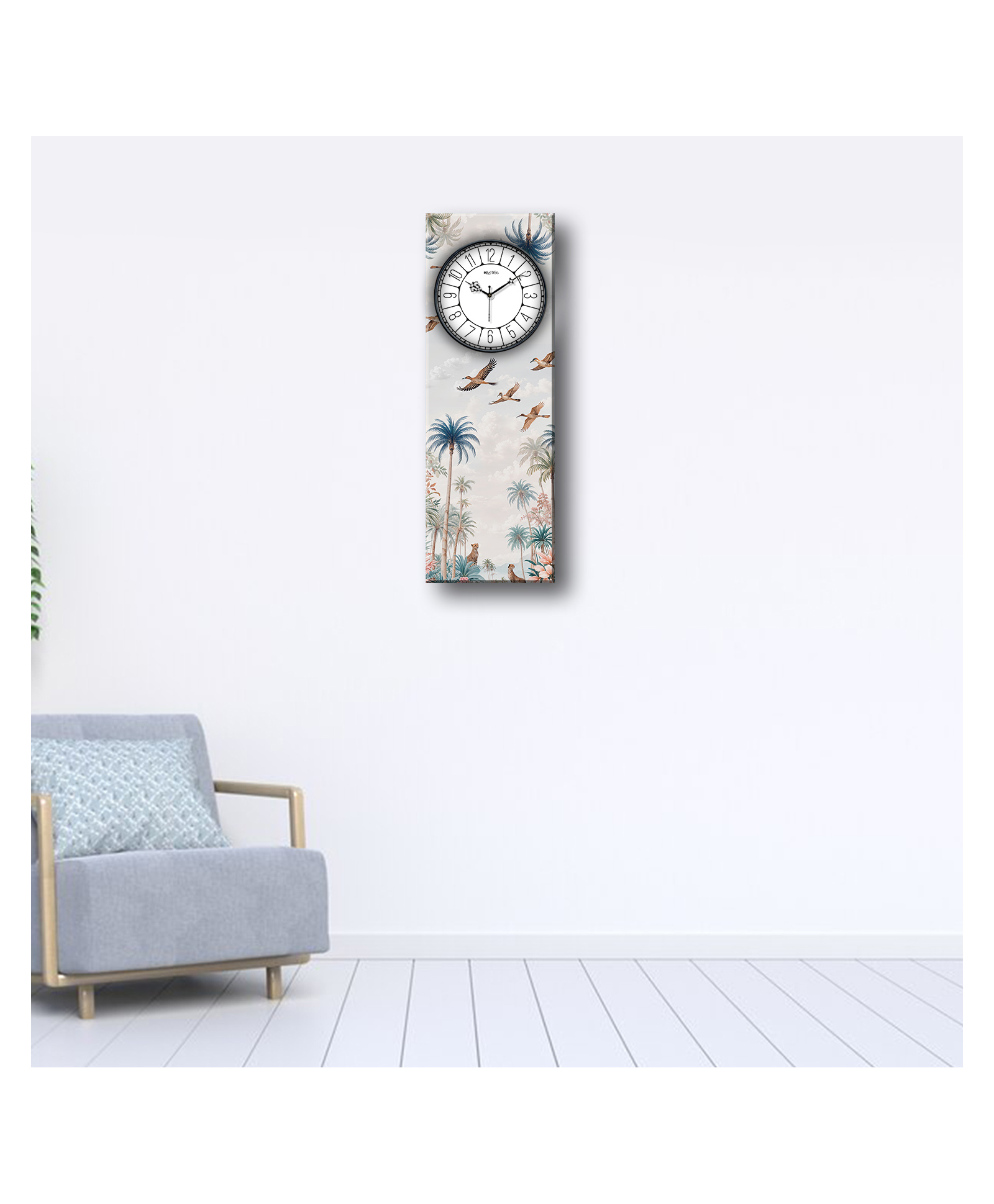 Olive Tree Wooden Designer Wall Clock for Home | Wooden Wall Clock for Living Room Bedroom | Designer Wooden Stylish Clocks for Home walls-image-18