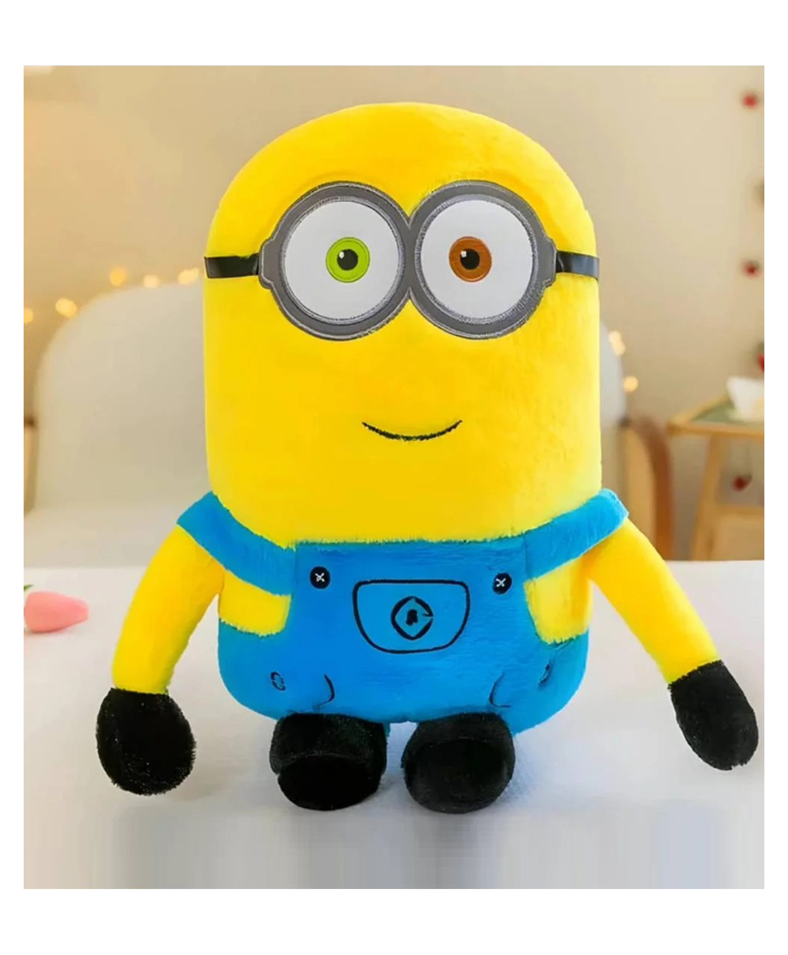 Urbane chic Cute Minion Teddy Soft Toy 20 cm, Soft & Cuddly Stuffed Toy, Ideal Dog-Brow(Design/Color May Vary) - Height 20 cm-picture-41