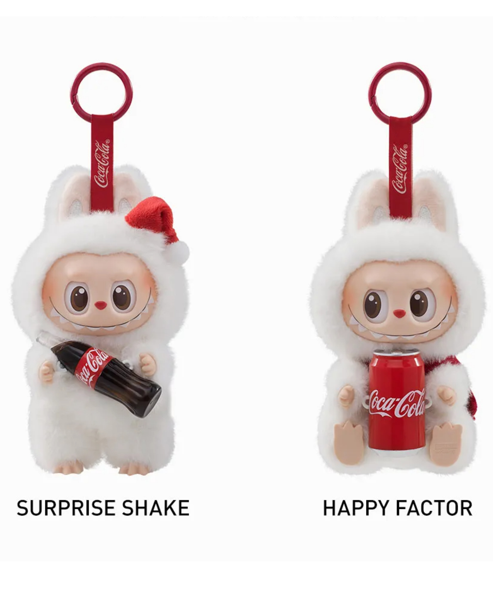 YAMAMA Cute Labubu Cocacola Style Vinyl Plush Keychain Mystery Box Collectible Toy for Kids & Adults (Pack of 1 - Color and Design May Vary)-image-16